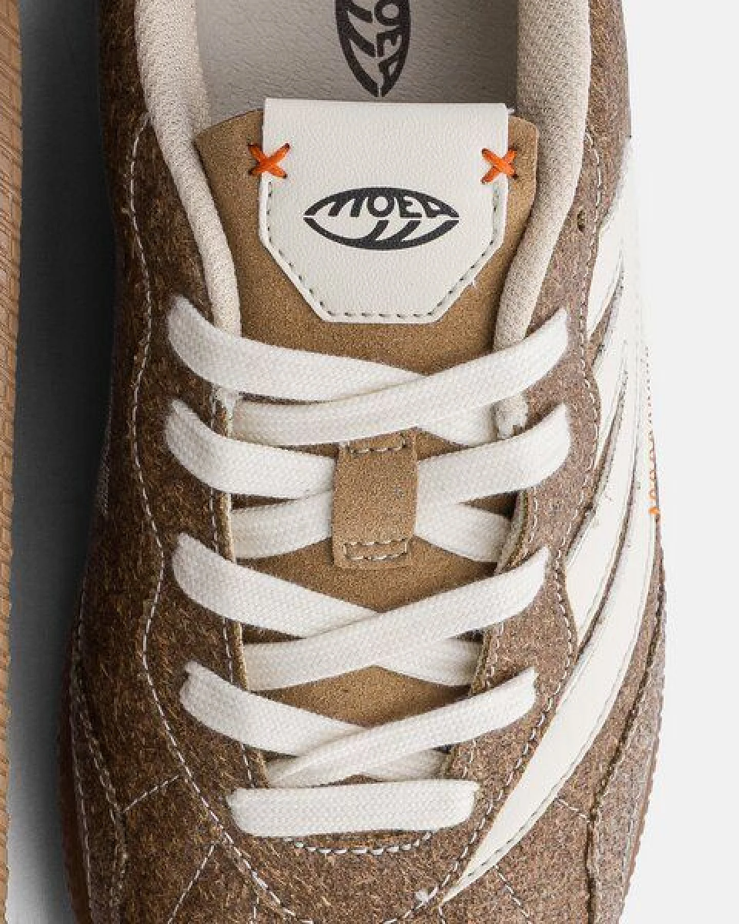 MoEa Sneakers Flow WL - Full Brown - Palm – Ansicht 3