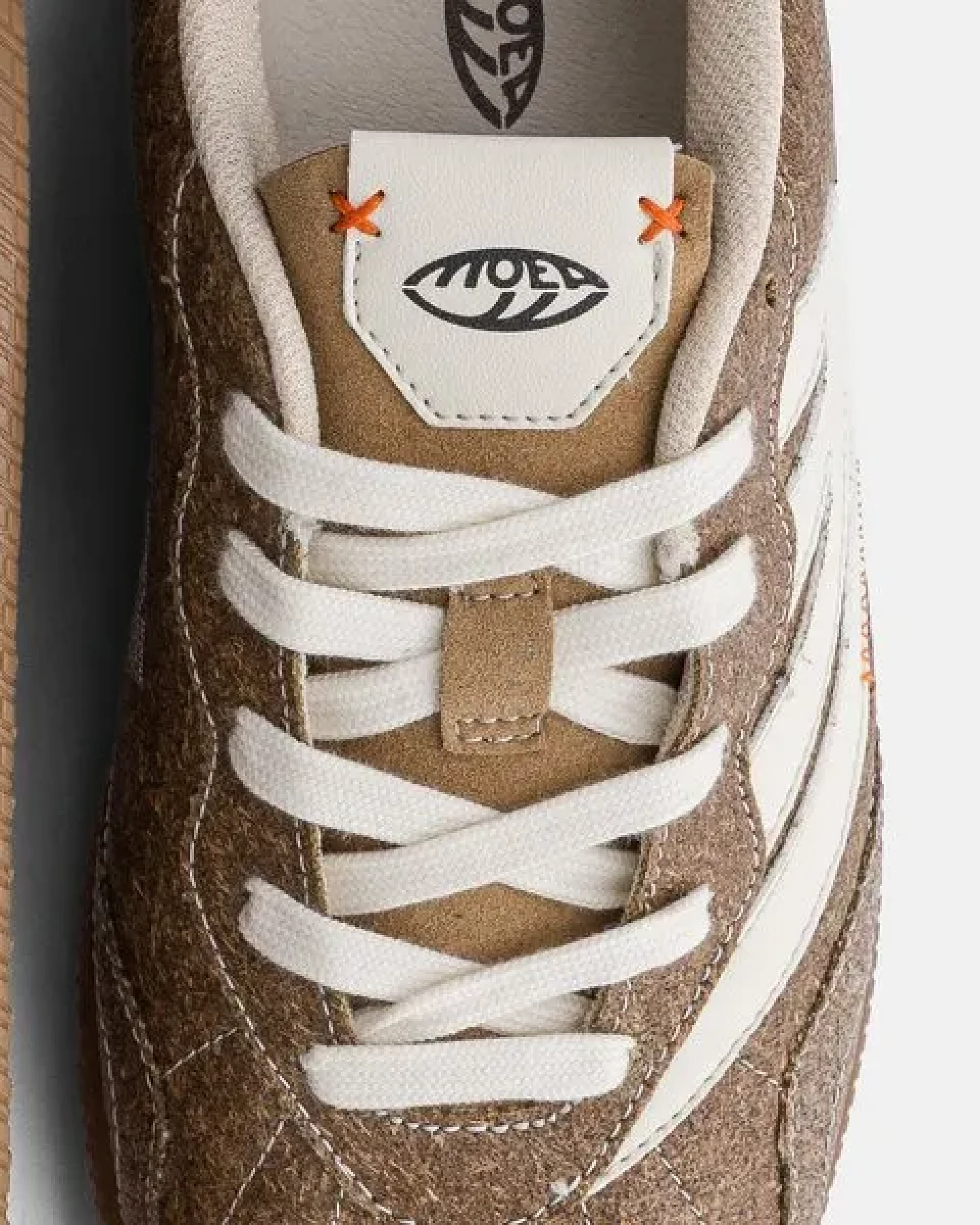 MoEa Sneakers Flow WL - Full Brown - Palm – Ansicht 3