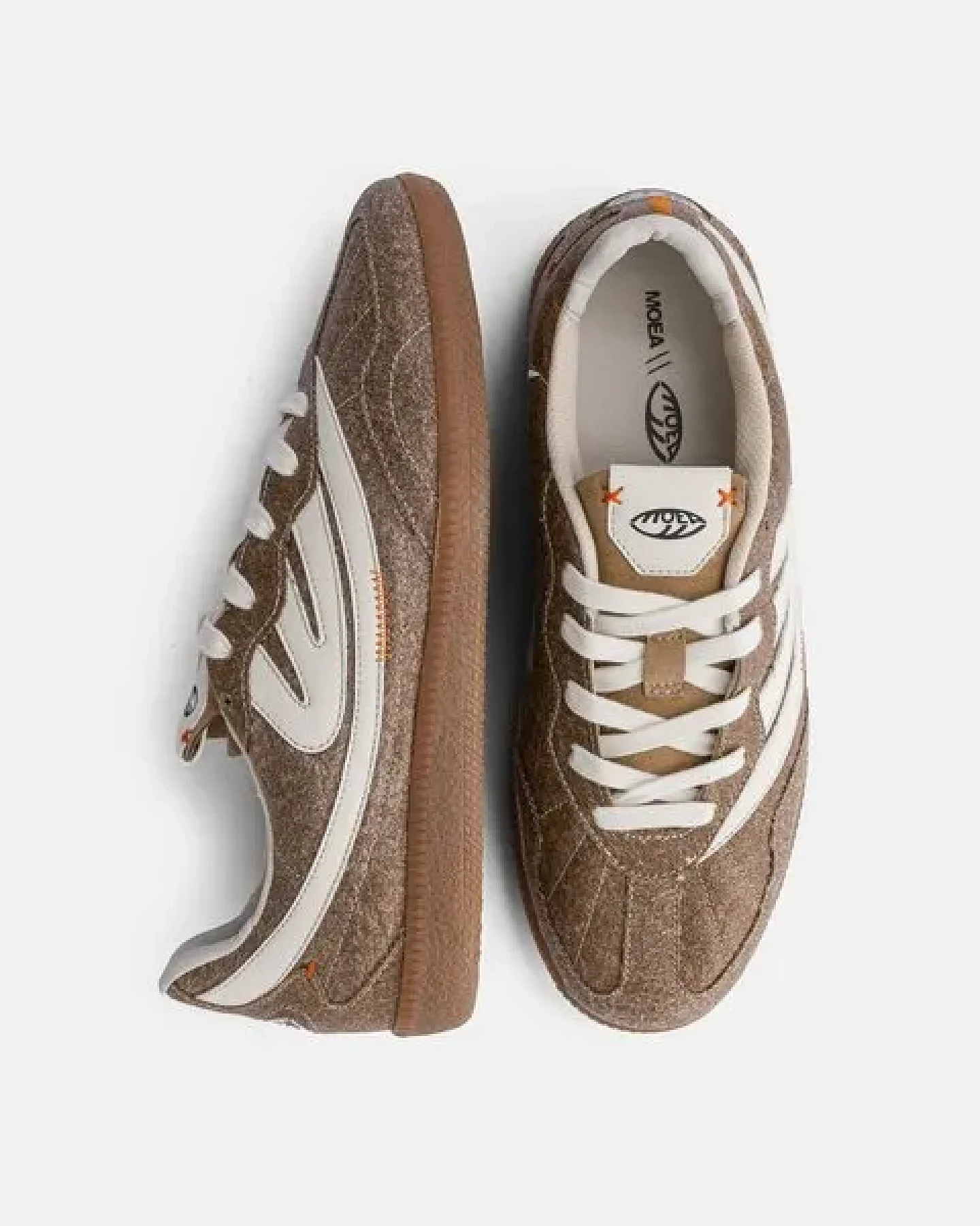 MoEa Sneakers Flow WL - Full Brown - Palm – Ansicht 2