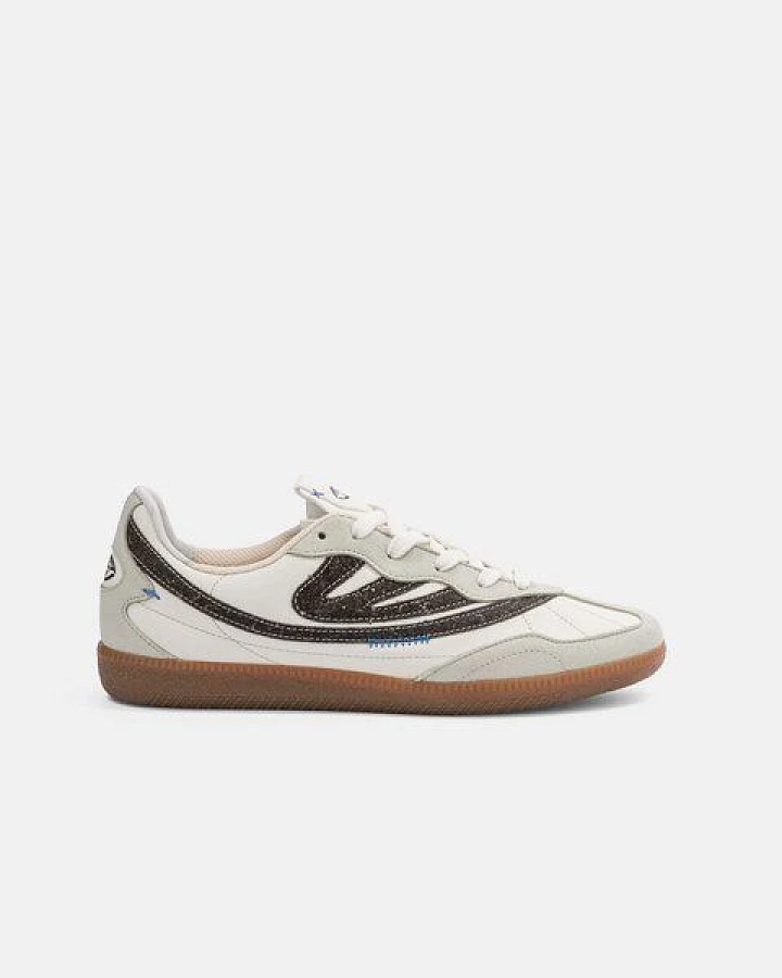 MoEa Sneakers Flow WL - White & Black - Seaweed