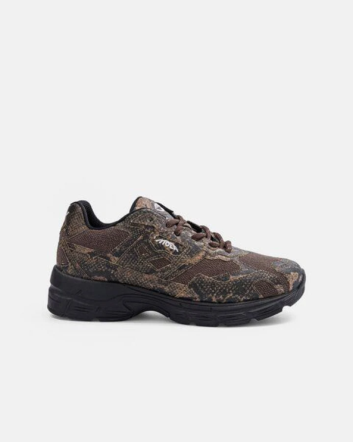 MoEa Sneakers Rush - Brown Snake - Palm