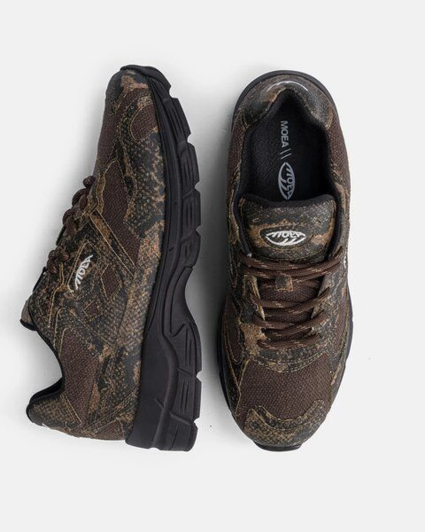 MoEa Sneakers Rush - Brown Snake - Palm – Ansicht 2