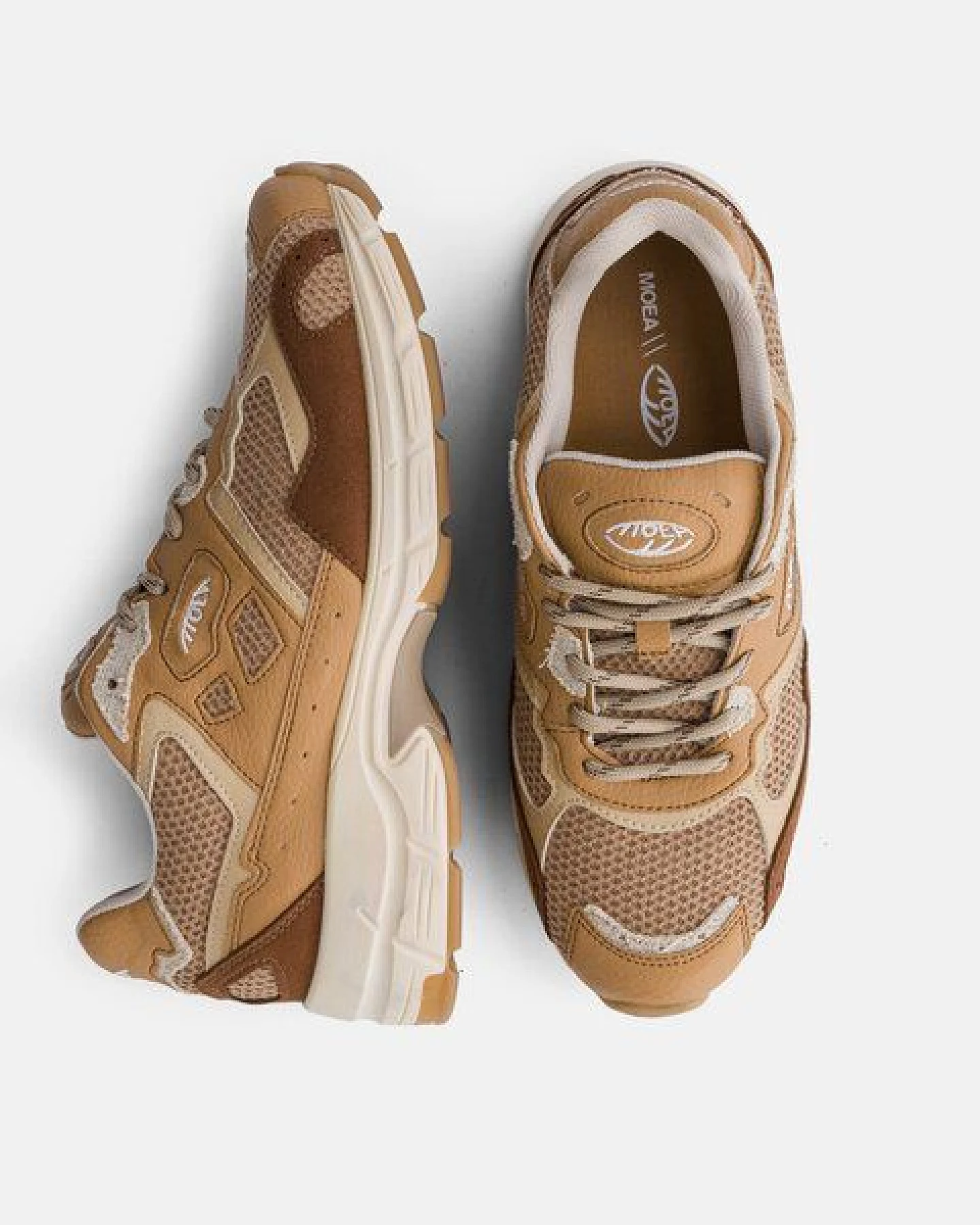 MoEa Sneakers Rush - Full Camel - Corn – Ansicht 3