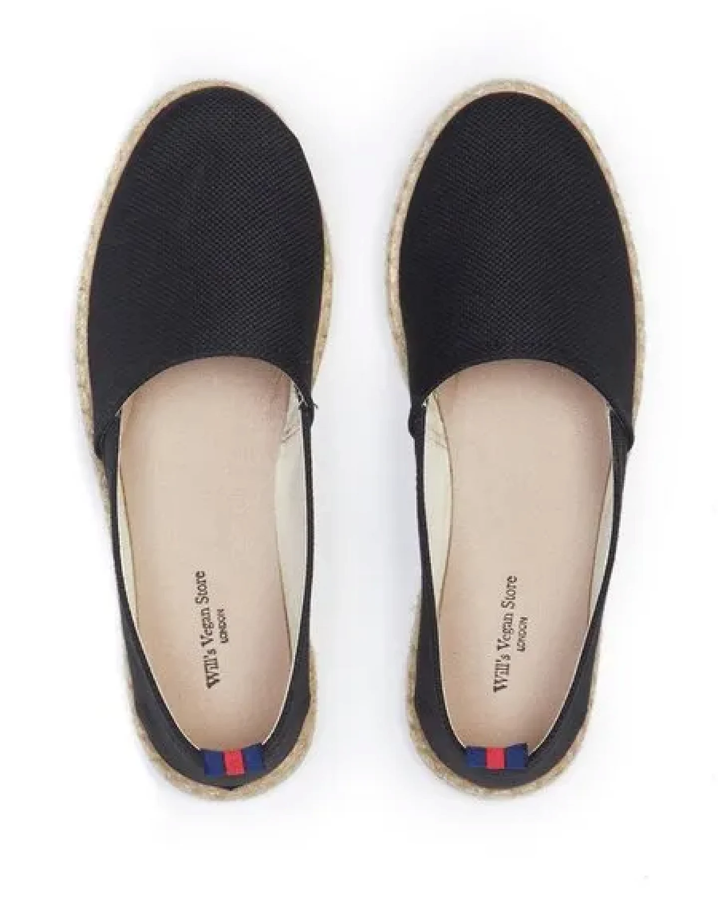 Will's Vegan Store Recycelte Espadrille-Loafer – Ansicht 2