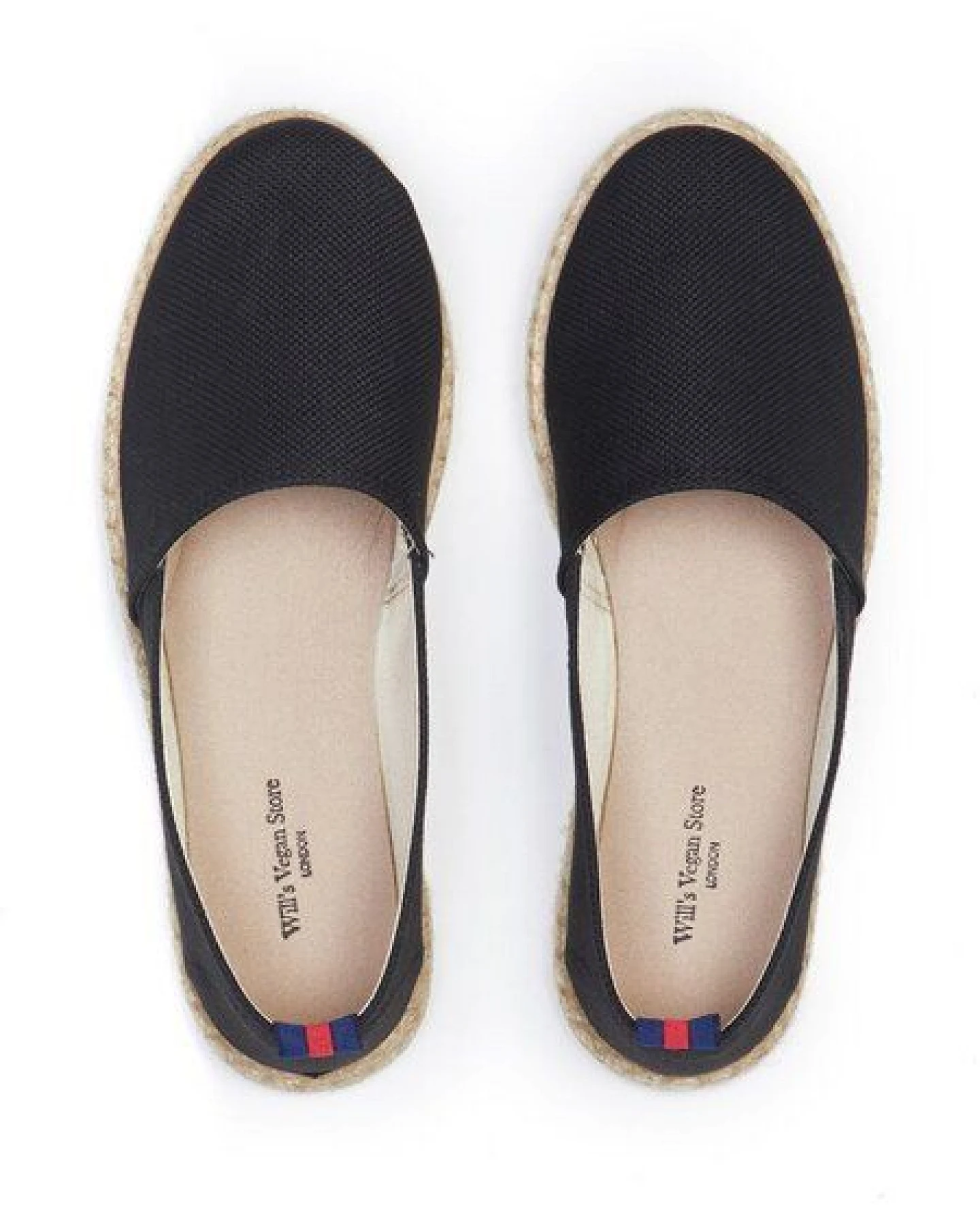 Will's Vegan Store Recycelte Espadrille-Loafer – Ansicht 2