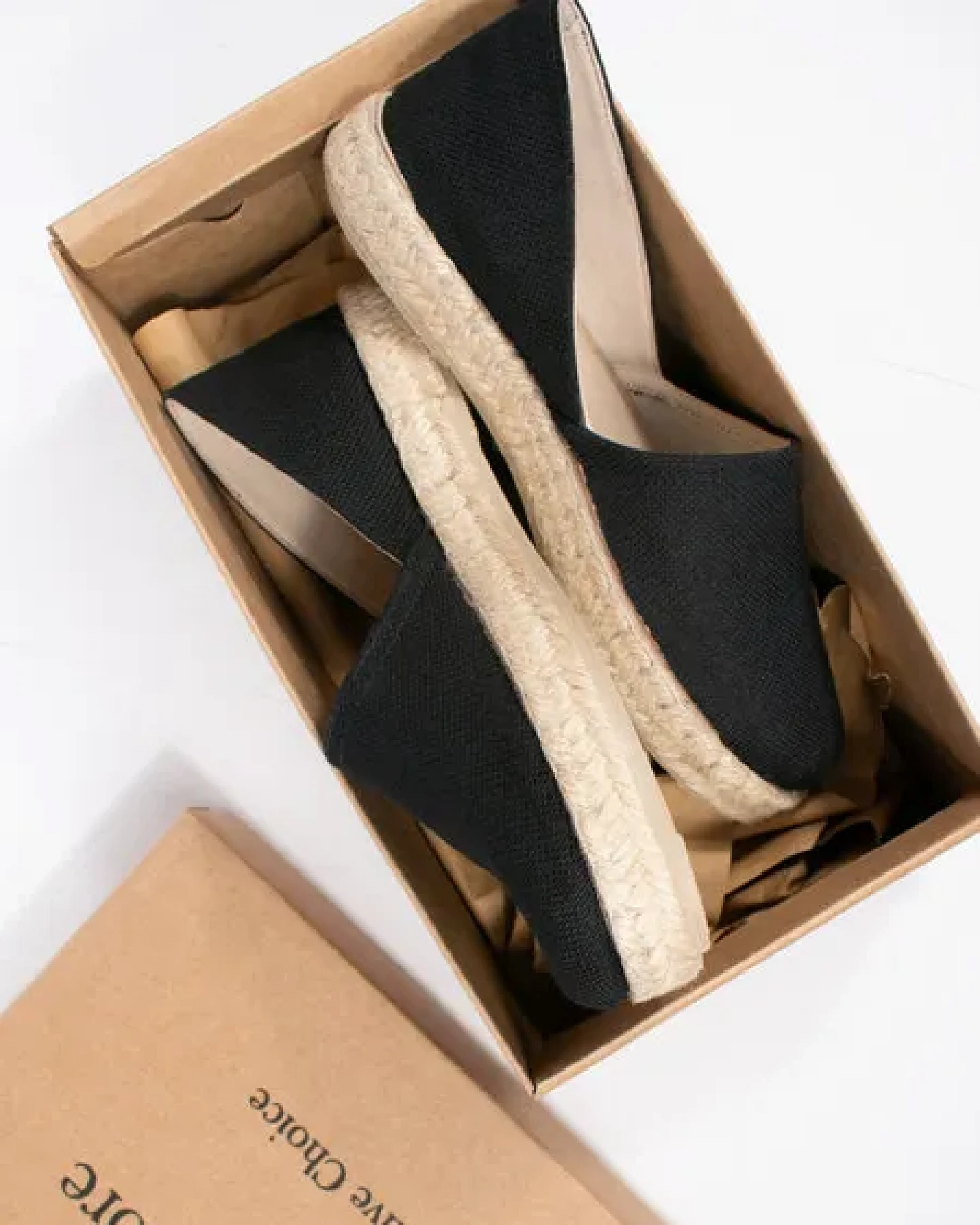 Will's Vegan Store Recycelte Espadrille-Sandalen – Ansicht 3