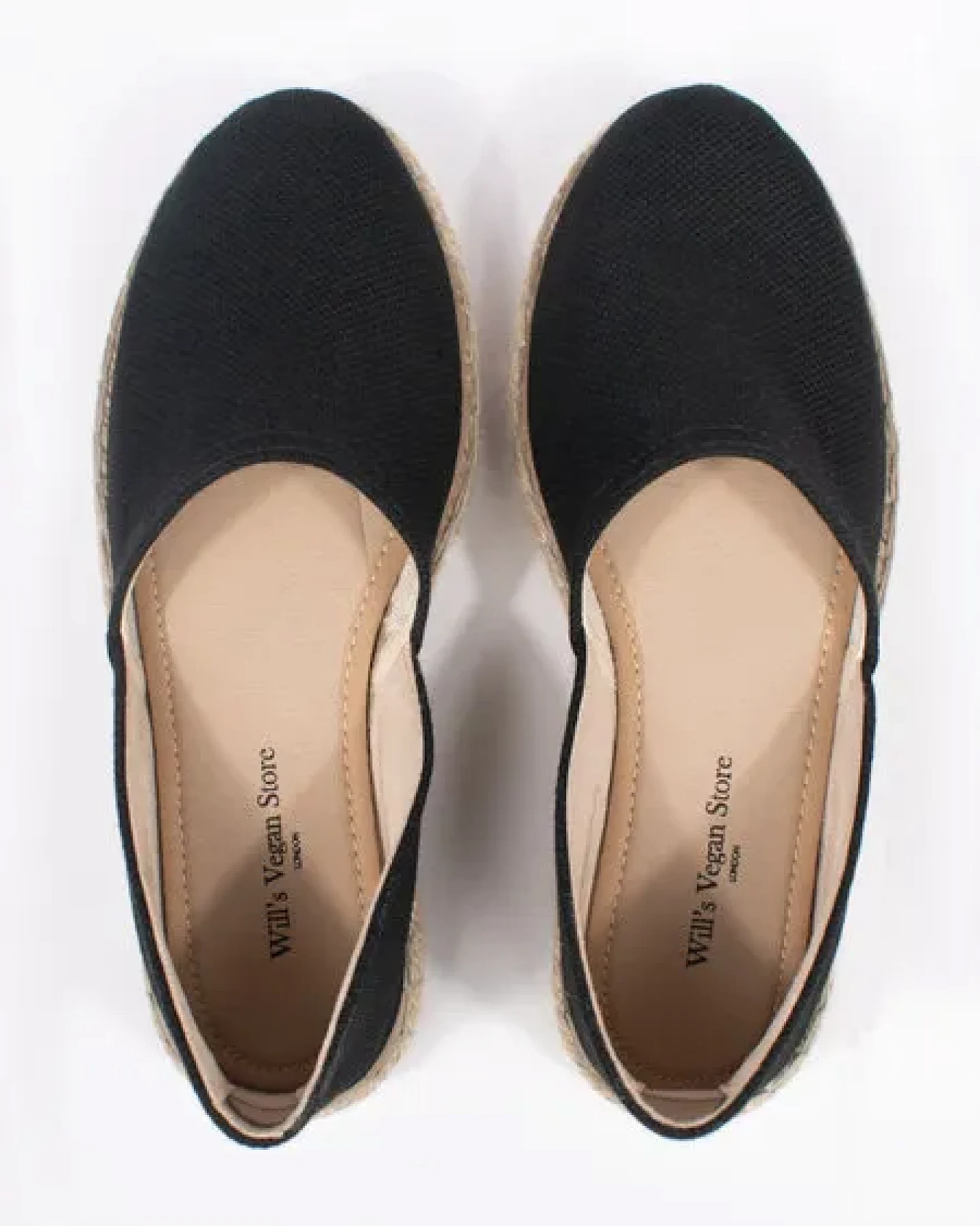 Will's Vegan Store Recycelte Espadrille-Sandalen – Ansicht 4