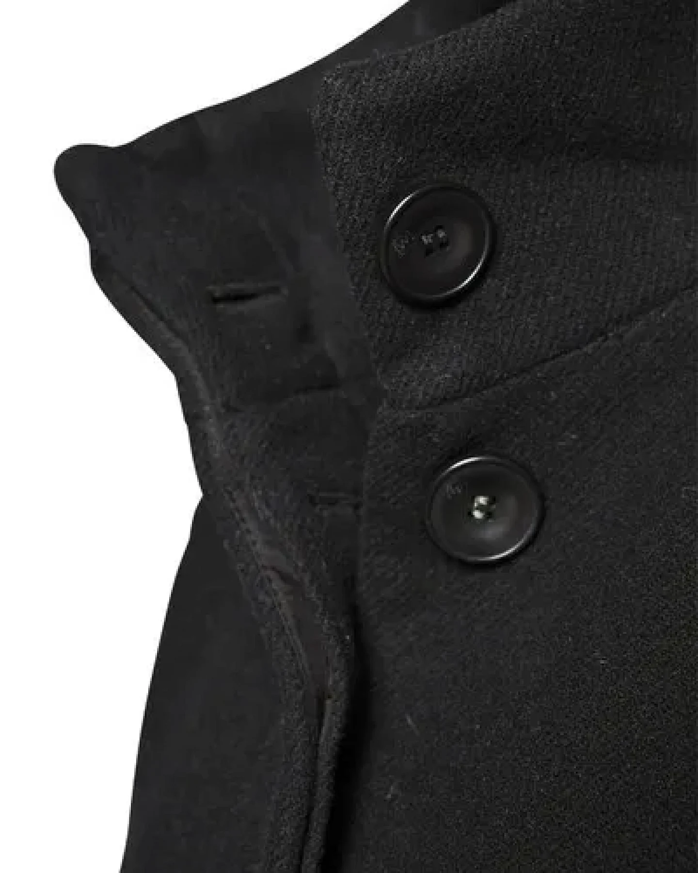 Wunderwerk Damen Mantel aus Schurwolle, "O-shape coat" – Ansicht 3