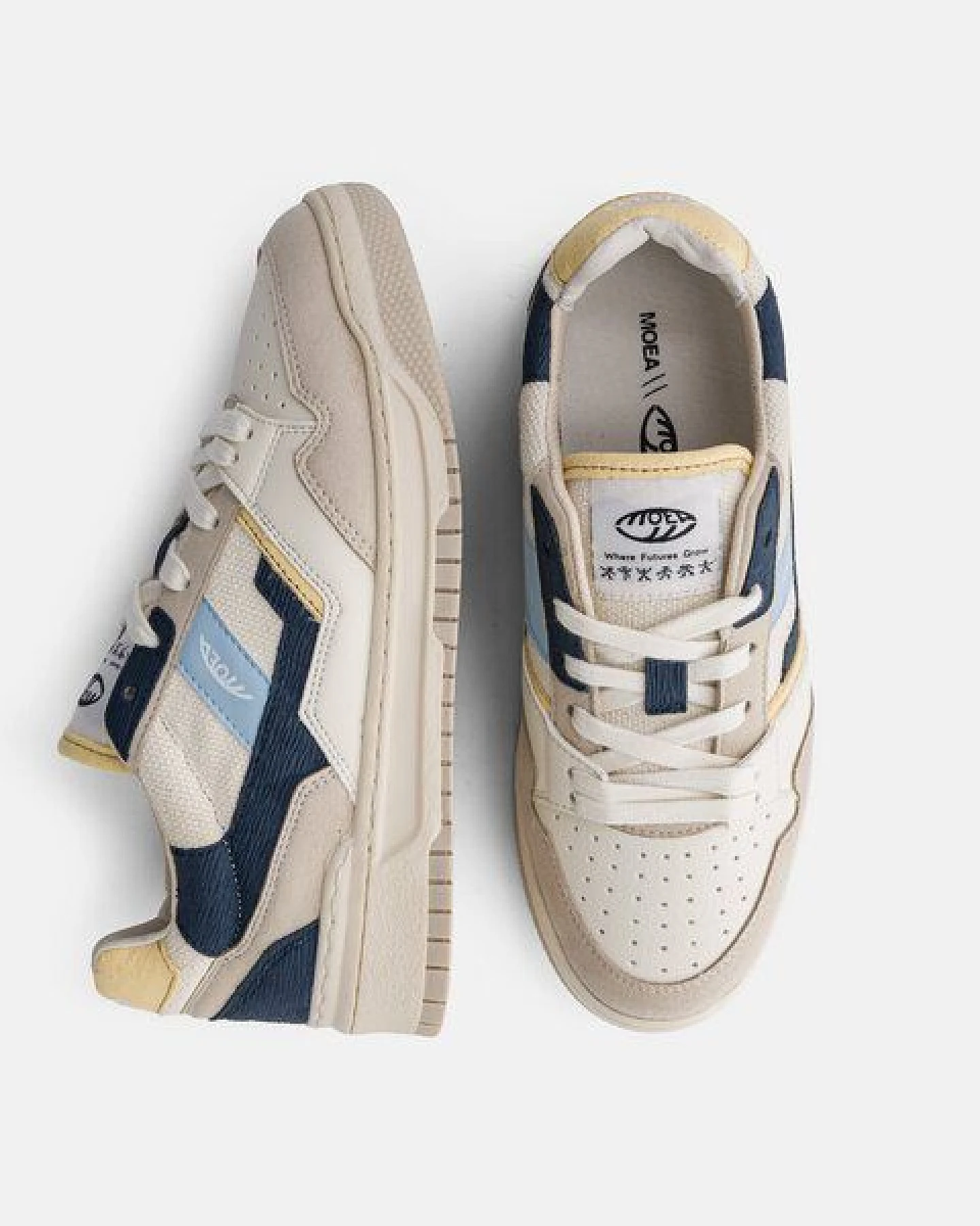 MoEa Sneakers Echo - Sunburst - Mushroom – Ansicht 2