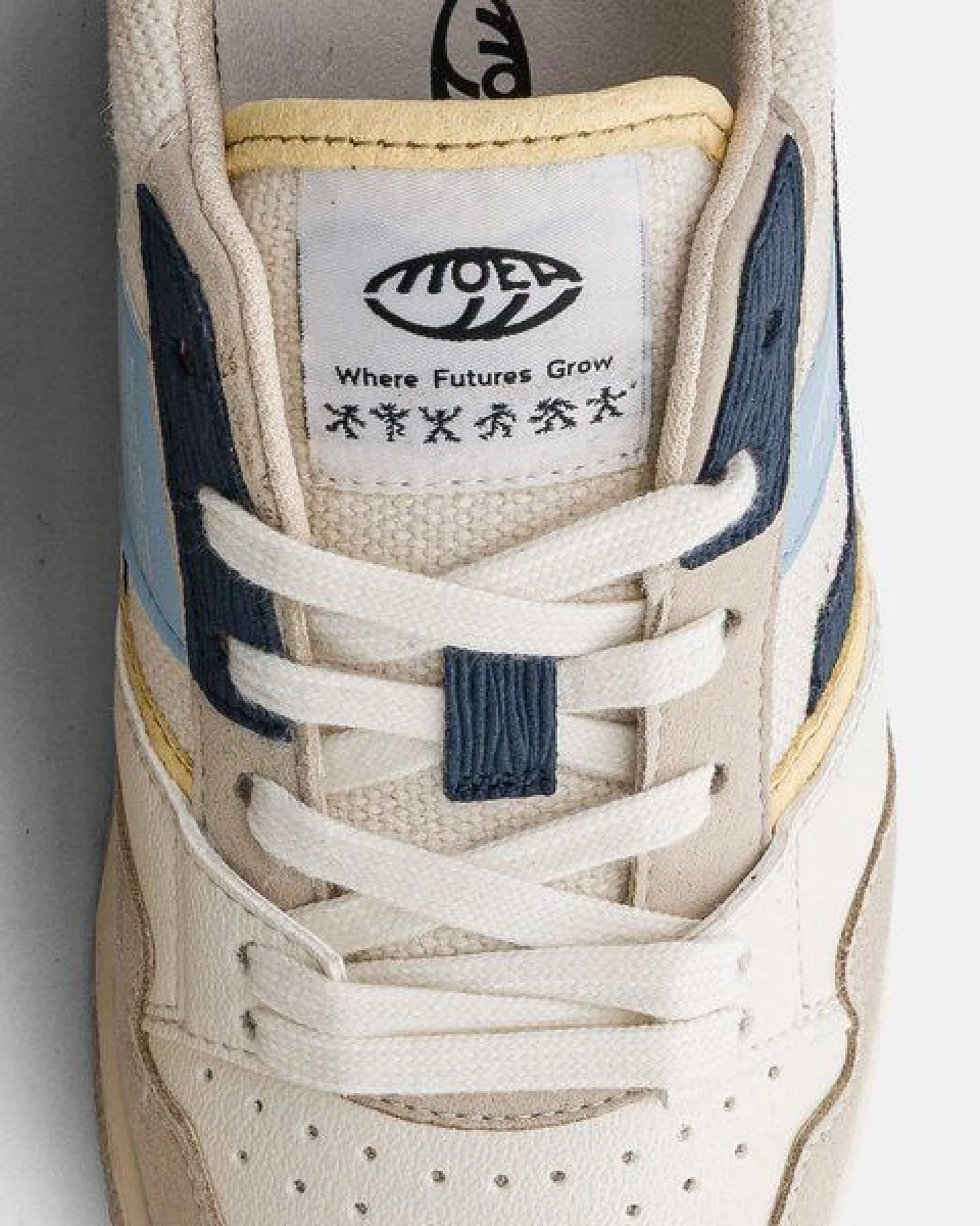 MoEa Sneakers Echo - Sunburst - Mushroom – Ansicht 3