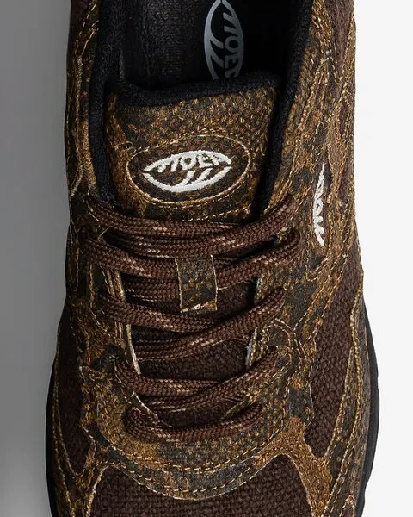MoEa Sneakers Rush - Brown Snake - Palm – Ansicht 4