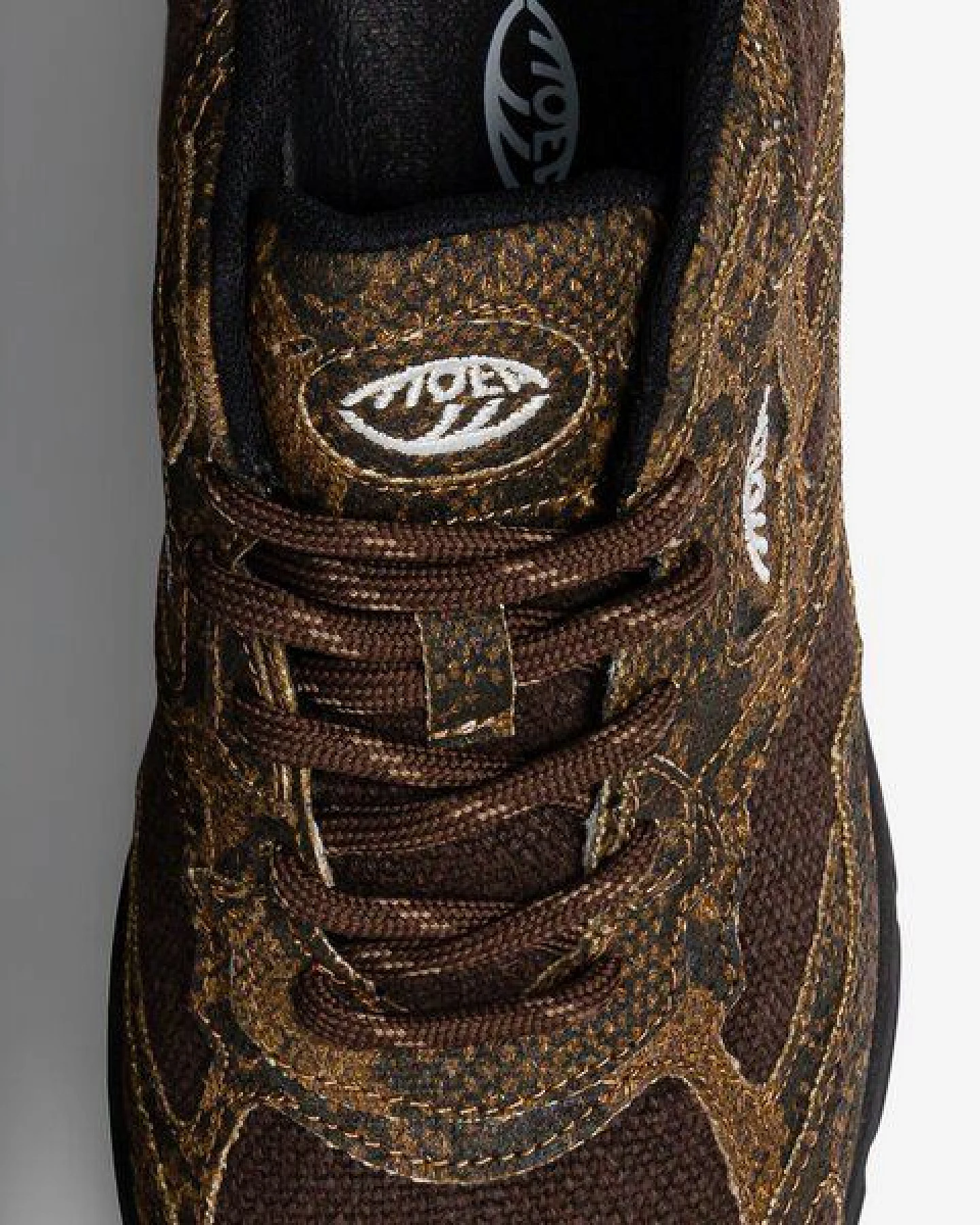 MoEa Sneakers Rush - Brown Snake - Palm – Ansicht 4