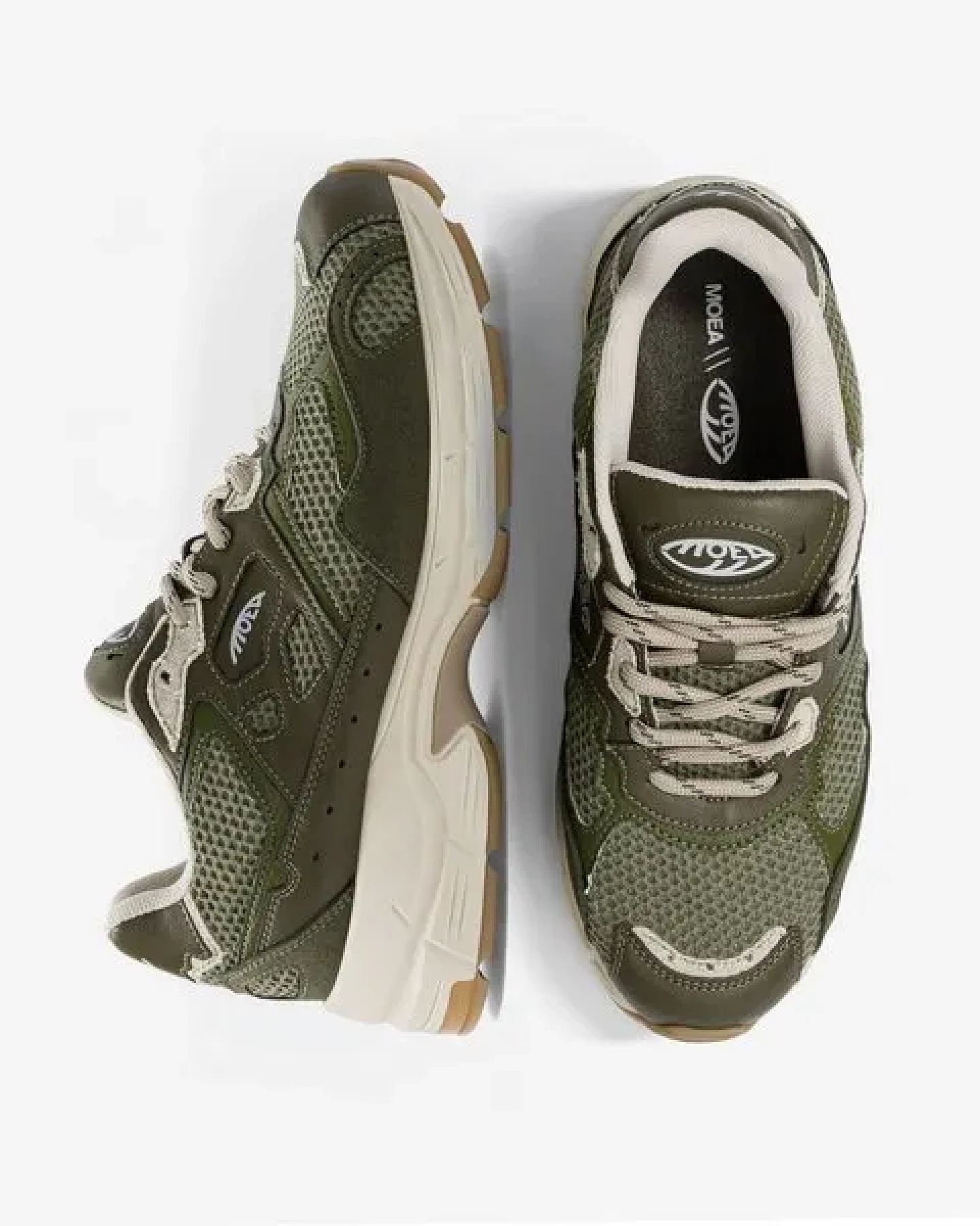 MoEa Sneakers Rush - Full Forest - Orange – Ansicht 2