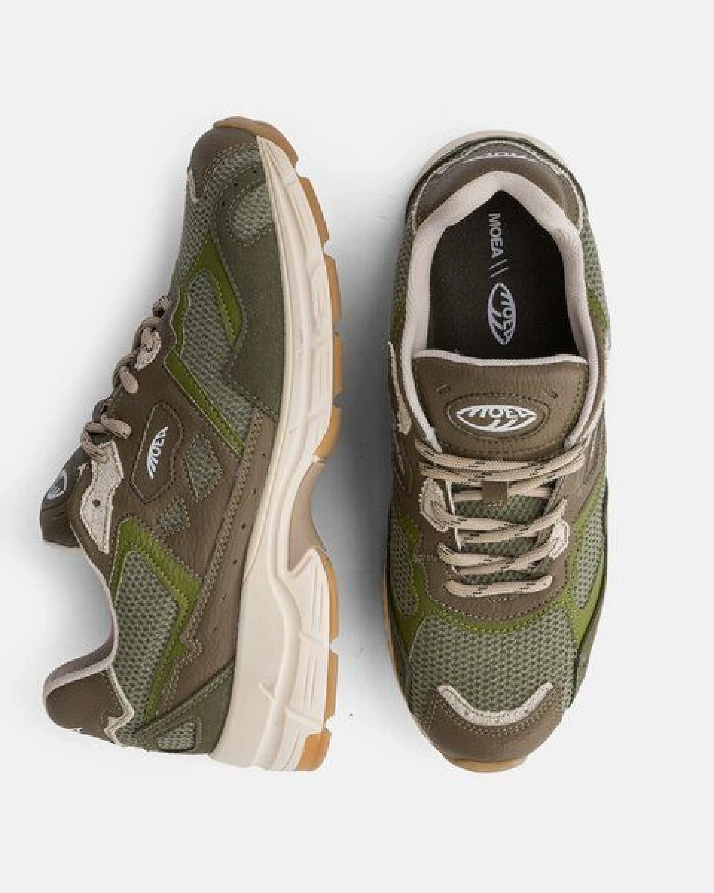 MoEa Sneakers Rush - Full Forest - Orange – Ansicht 2