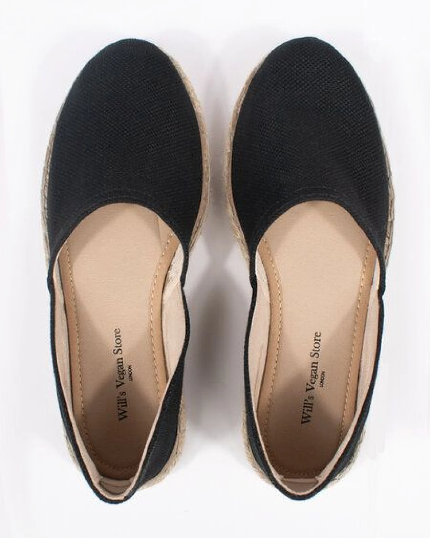 Will's Vegan Store Recycelte Espadrille-Sandalen – Ansicht 4