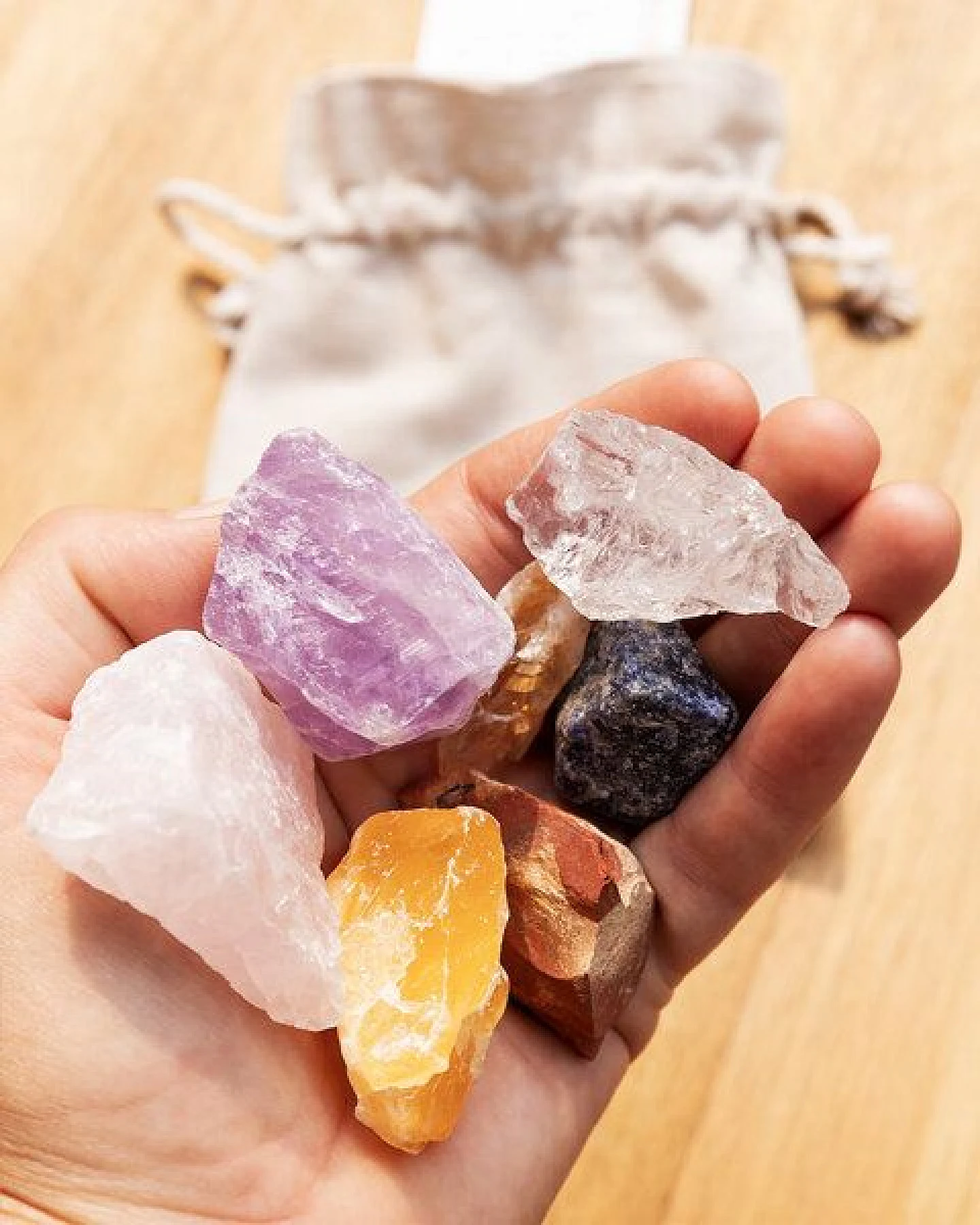 Oh Shanti Chakra Edelstein Set – Ansicht 4