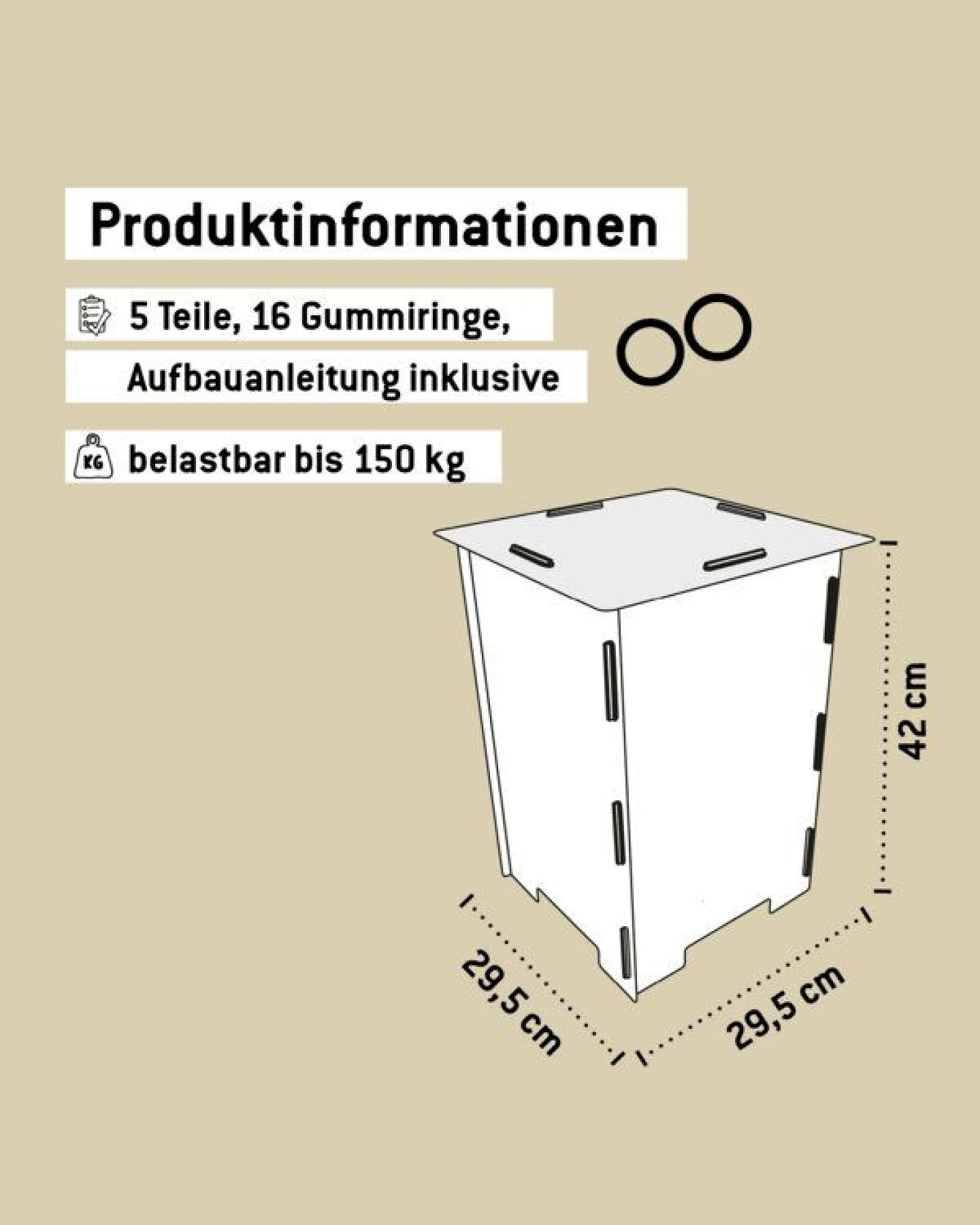 WERKHAUS Photohocker - Sardinen – Ansicht 2