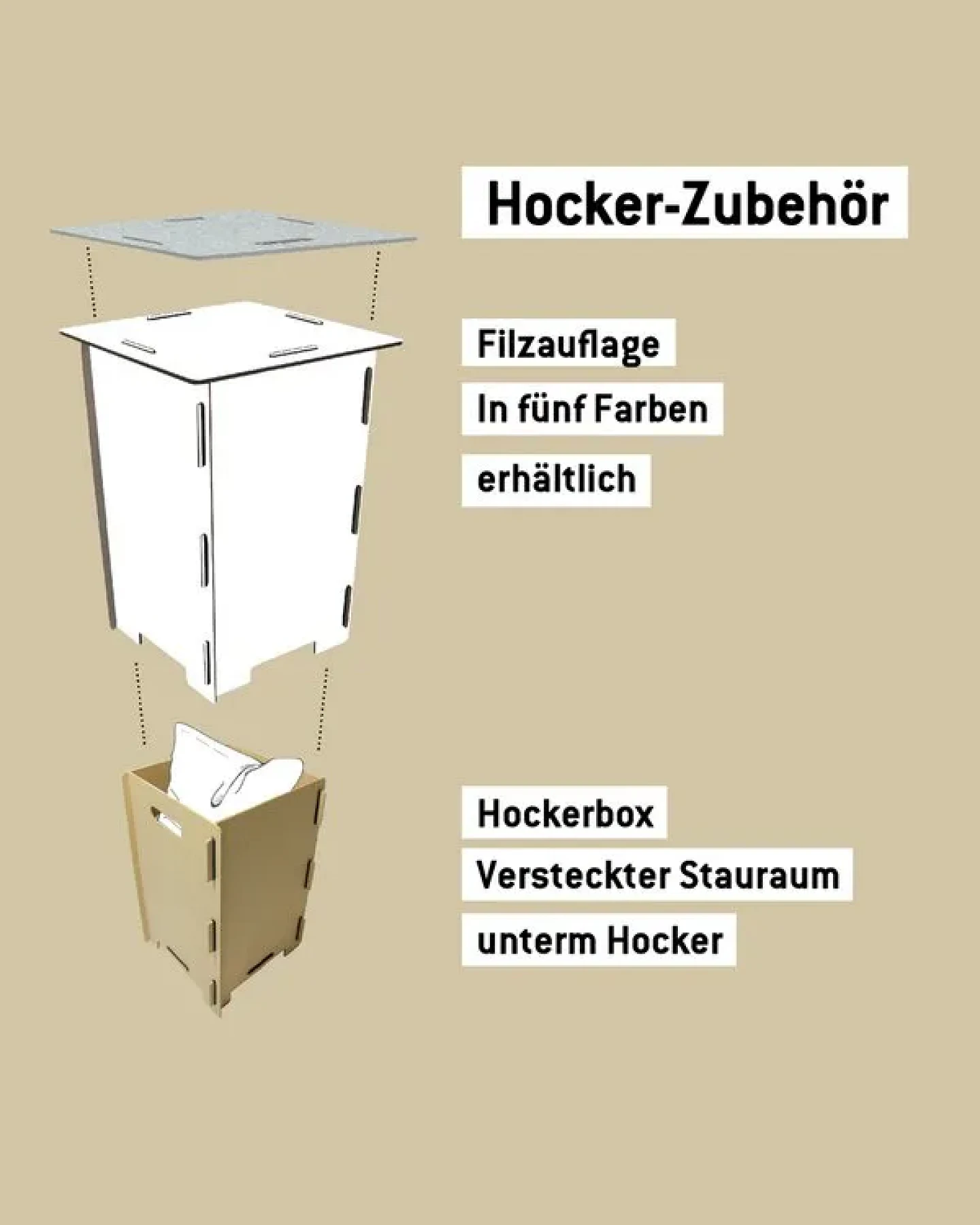 WERKHAUS Photohocker - Sardinen – Ansicht 3