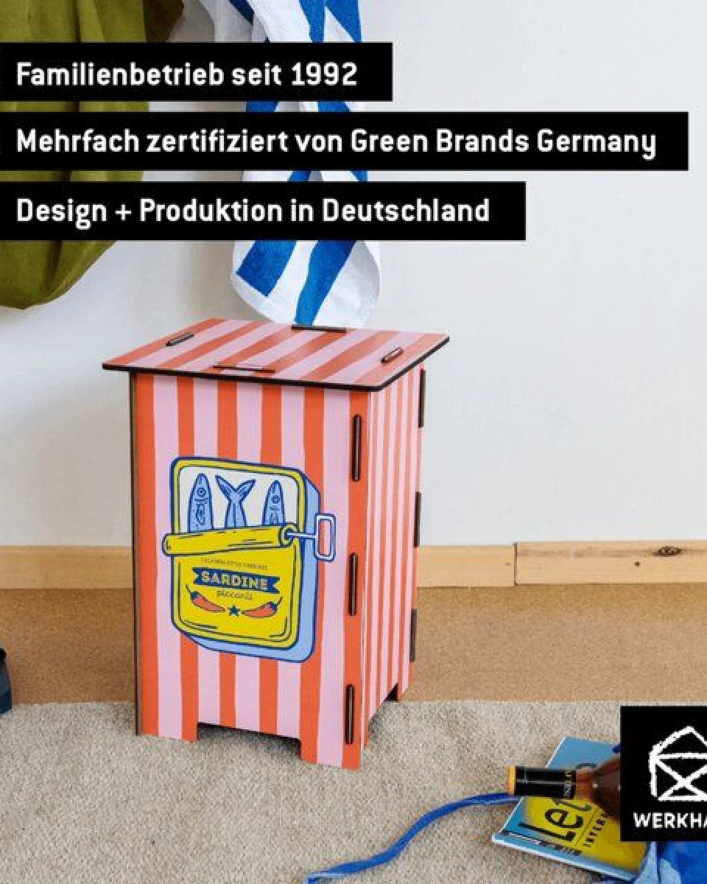 WERKHAUS Photohocker - Sardinen – Ansicht 4