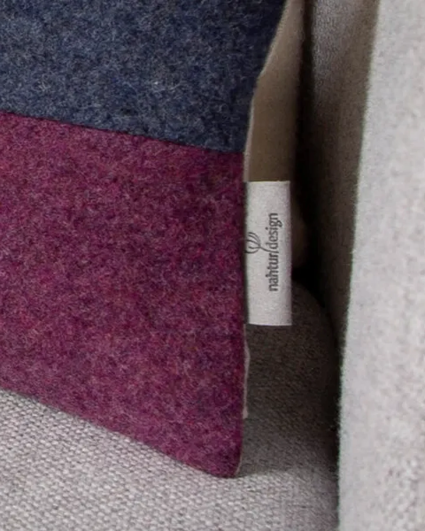 nahtur-design Rückenstützkissen aus Loden – Ansicht 3