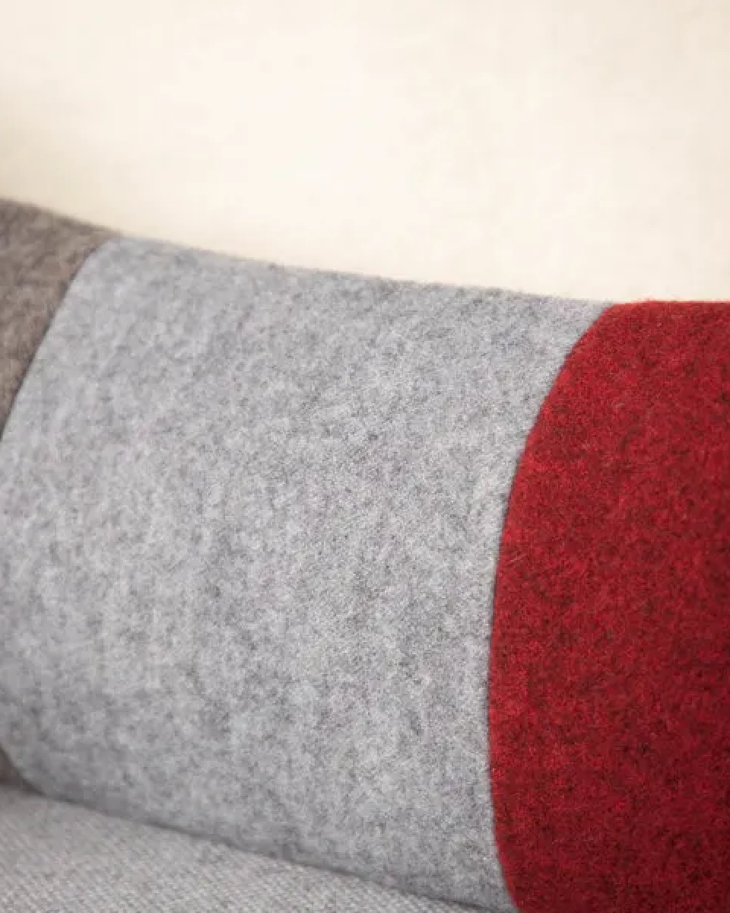 nahtur-design Rückenstützkissen aus Loden – Ansicht 3
