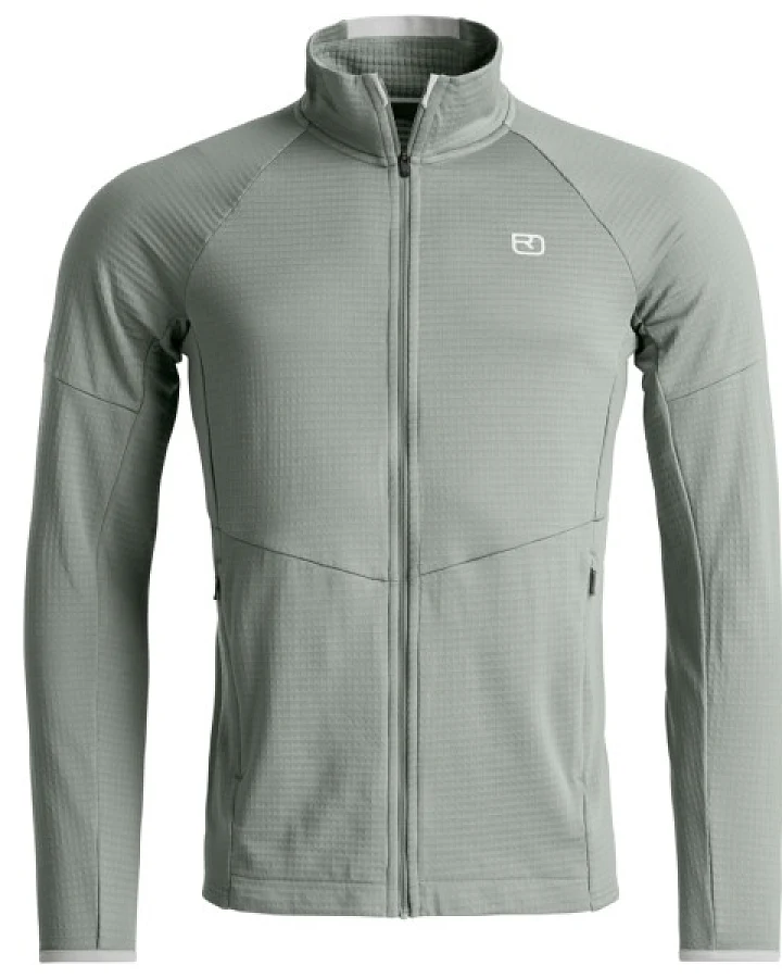 Ortovox - Fleece Light Grid Jacket - Fleecejacke Gr XXL grau