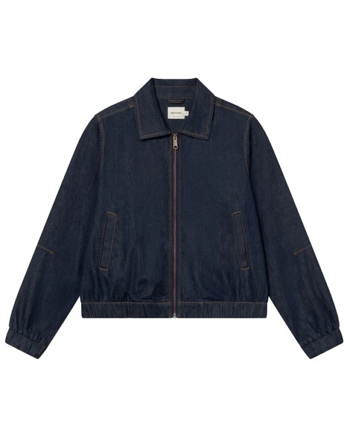 DEDICATED - Women's Jacket Sunna Denim - Freizeitjacke Gr S blau