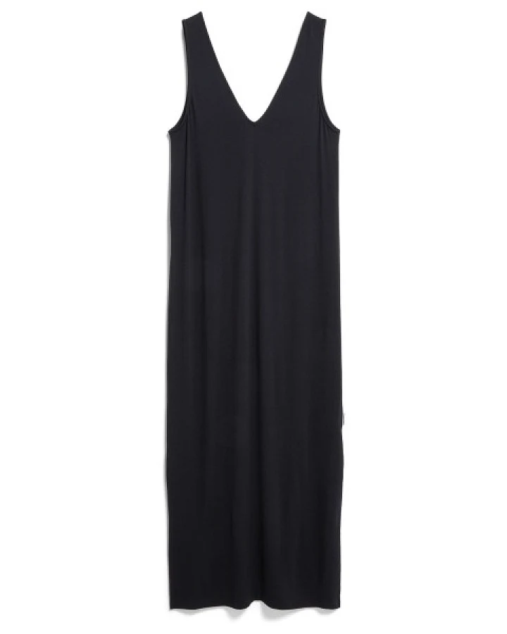 ARMEDANGELS - Women's Sleeveless Jersey Midi Dress - Kleid Gr XS schwarz