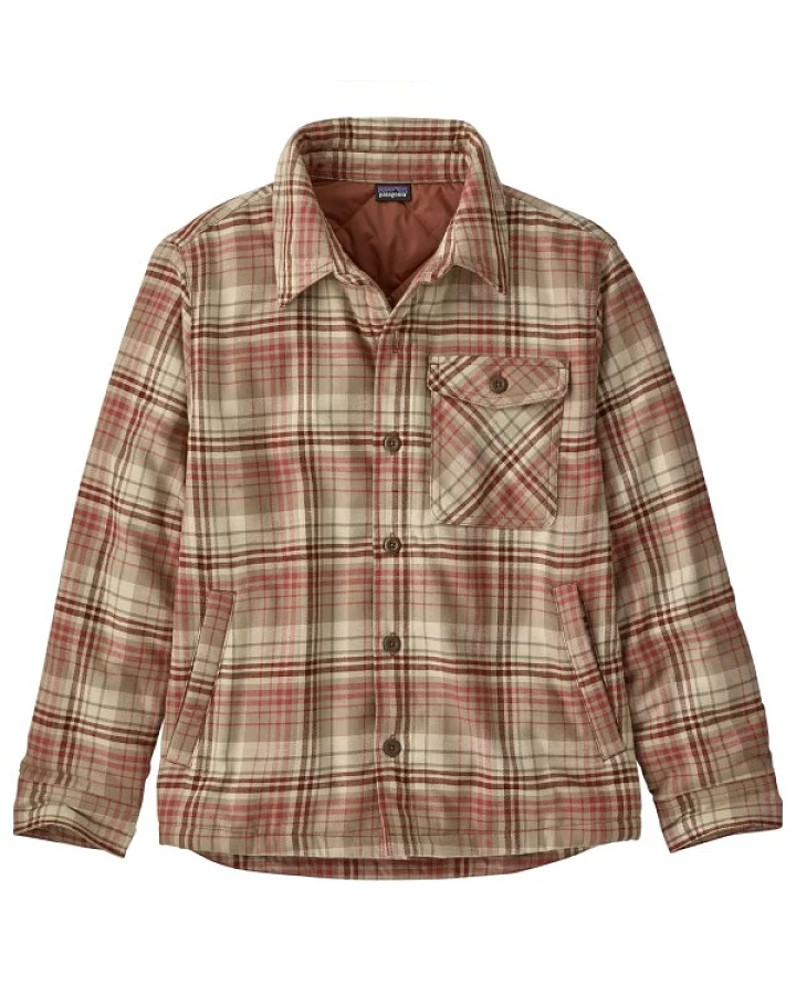 Patagonia - Kid's Lightweight Insulated Fjord Jacket - Hemd Gr M braun