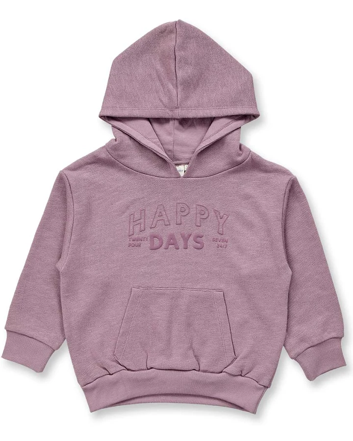 Kapuzenpullover in mauve, Modell MANOU