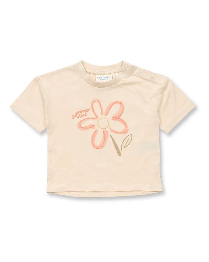 T-Shirt mit Blumendruck für Babys, Modell SOPHIE