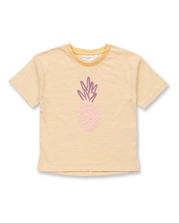 T-Shirt mit Ananas-Motiv für Kinder, Modell SOPHIE