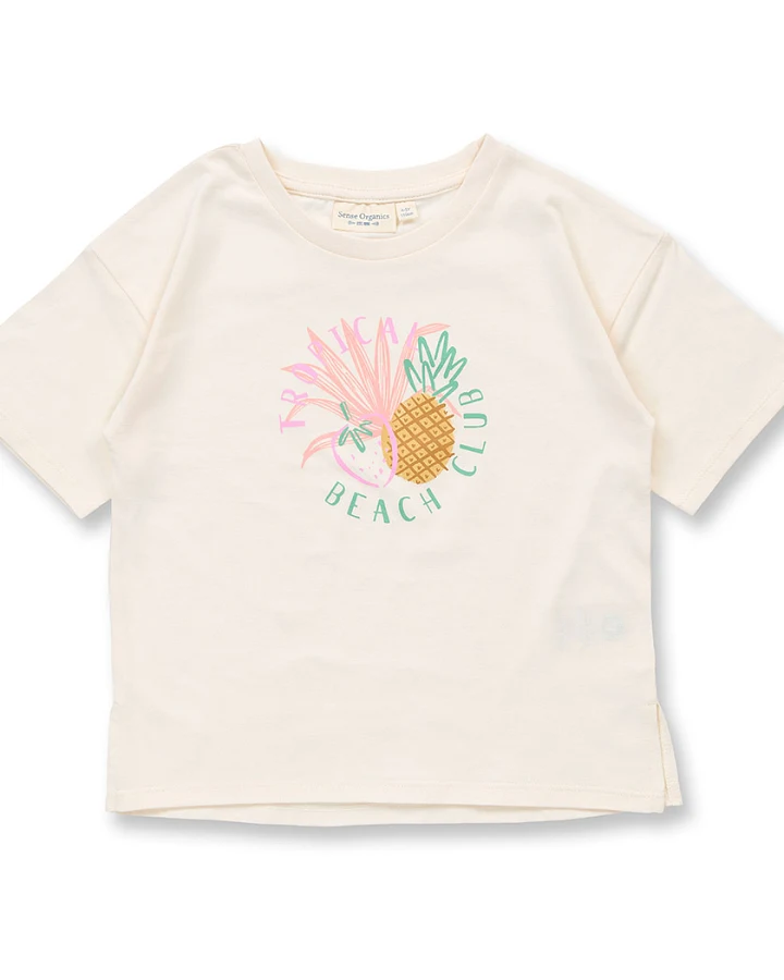 Kinder T-Shirt mit Sommerdruck, Modell SOPHIE