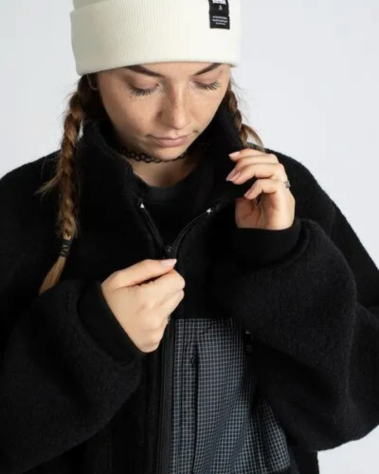 JECKYBENG The NATURAL WOOLFLEECE - Fleecejacke aus 100% Bio-Schurwolle – Ansicht 4
