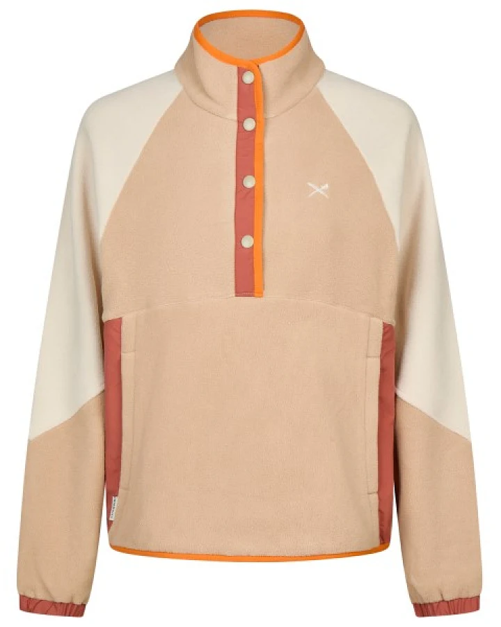 Iriedaily - Women's Holina Mix Troyer - Fleecepullover Gr XS beige