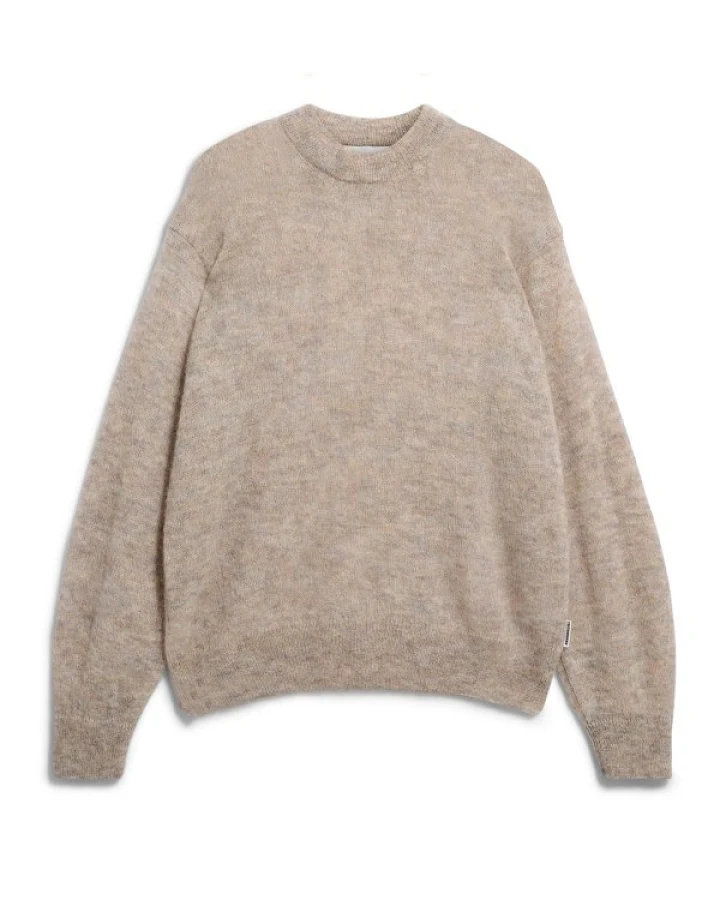 ARMEDANGELS - Women's Mohair Blend Knit Sweater - Pullover Gr S beige