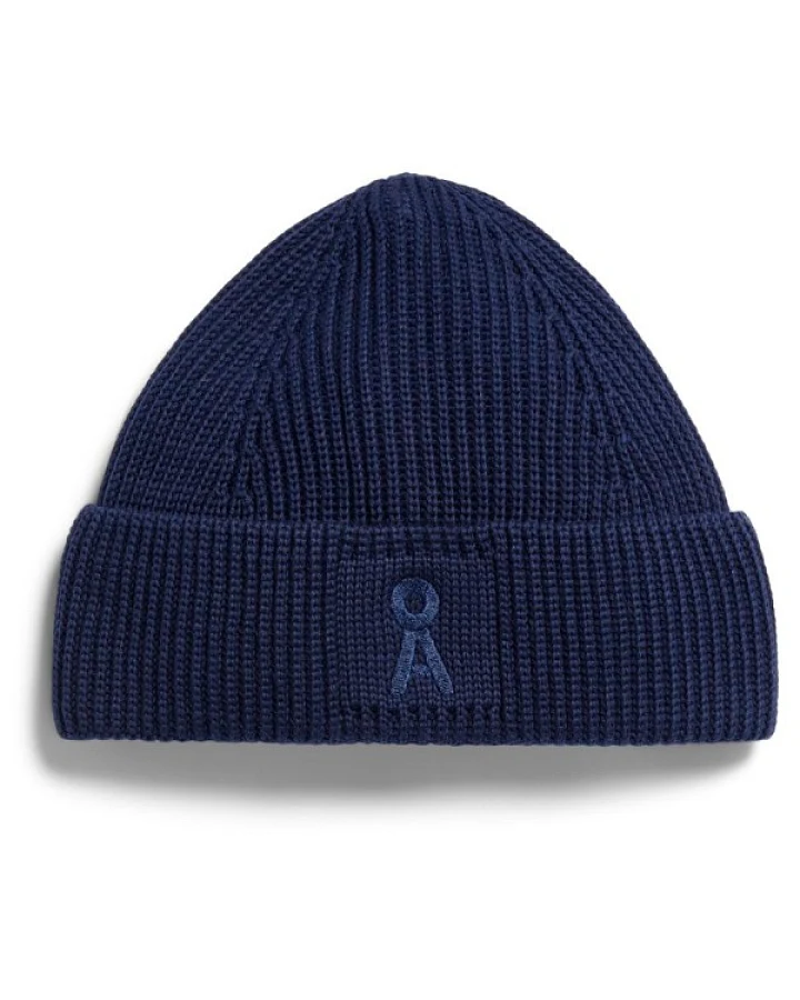 ARMEDANGELS - Iconic Å Nildaao Cotton - Mütze Gr One Size blau