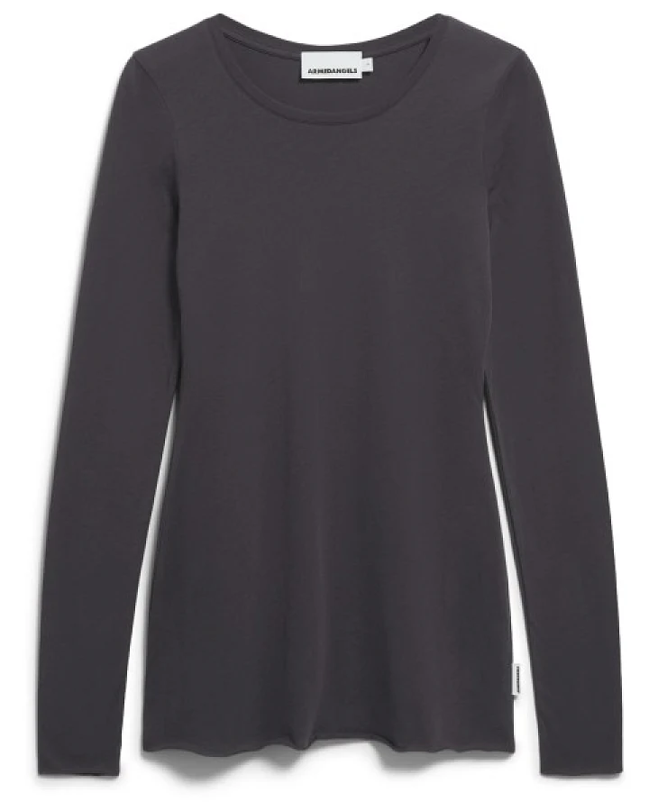 ARMEDANGELS - Women's Einiaara Soft - Longsleeve Gr XS grau