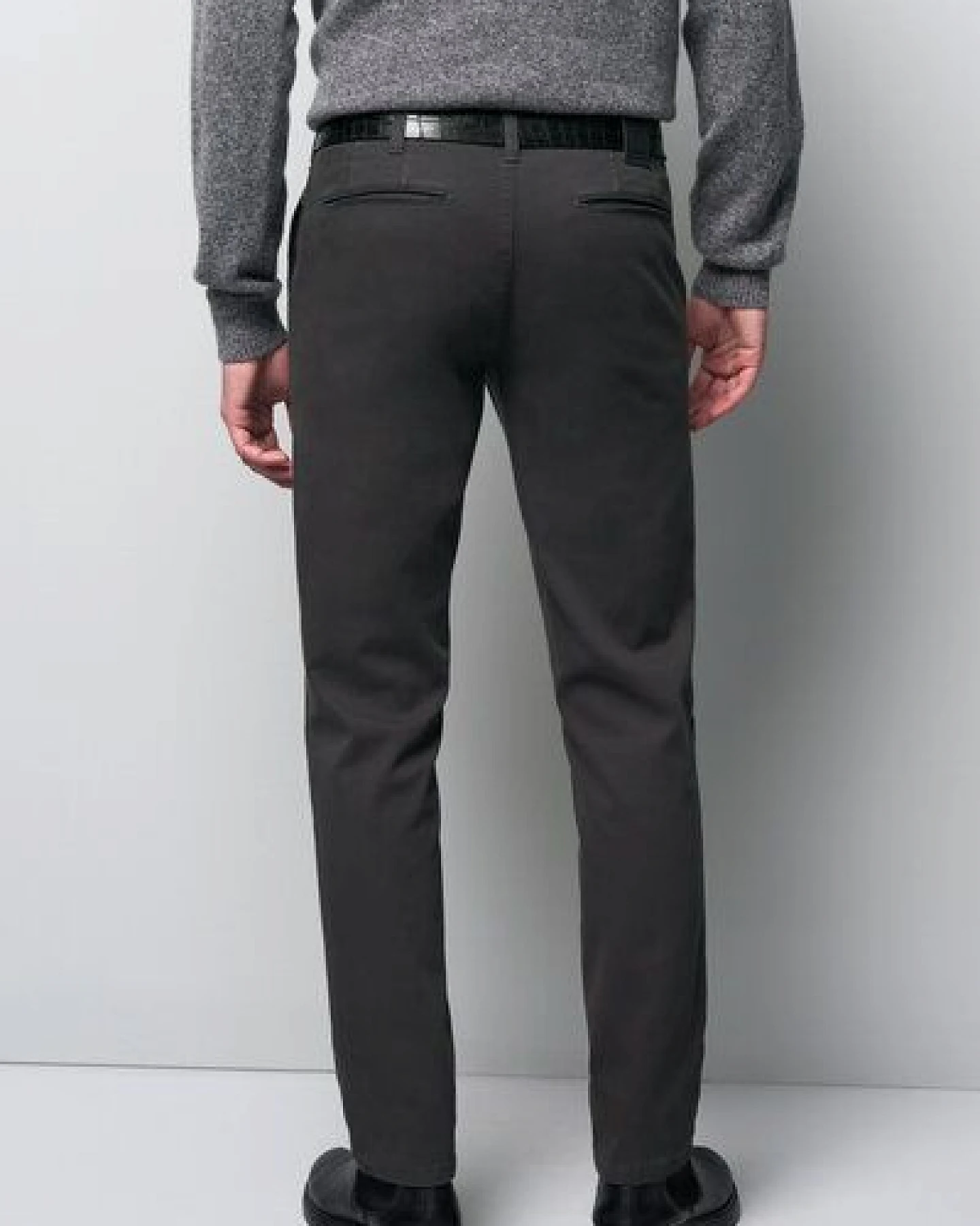M 5 BY MEYER MIKROSTRUKTUR SUPER-STRETCH CHINO – Ansicht 3