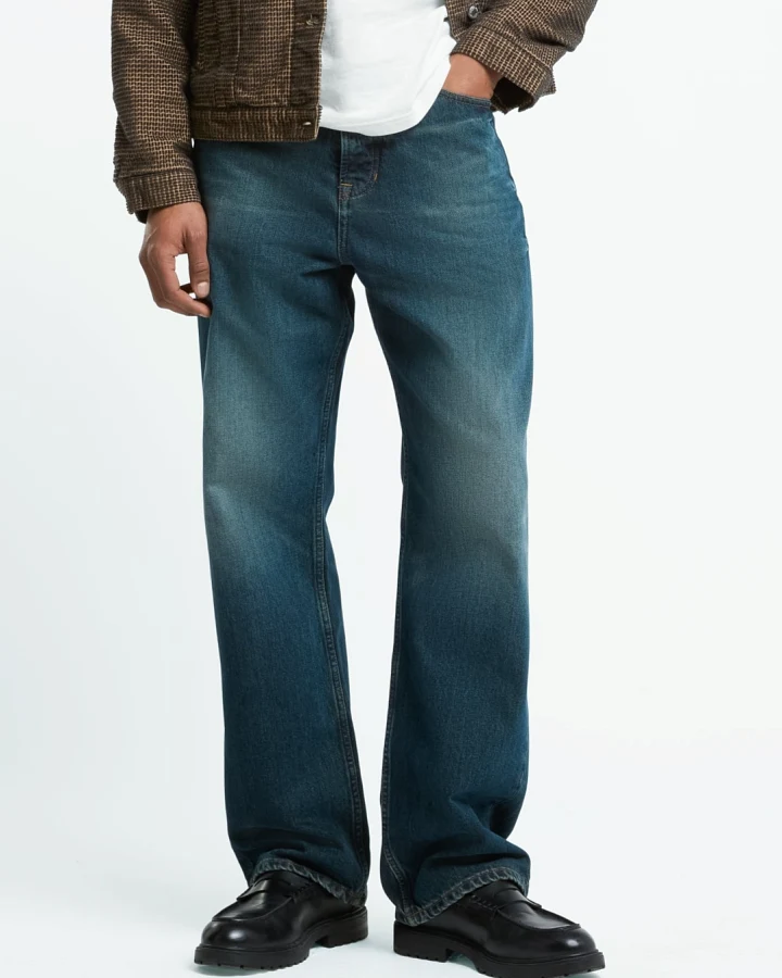 Kings of Indigo Herren vegan Jeans Noah Von Esbelda Od Brown