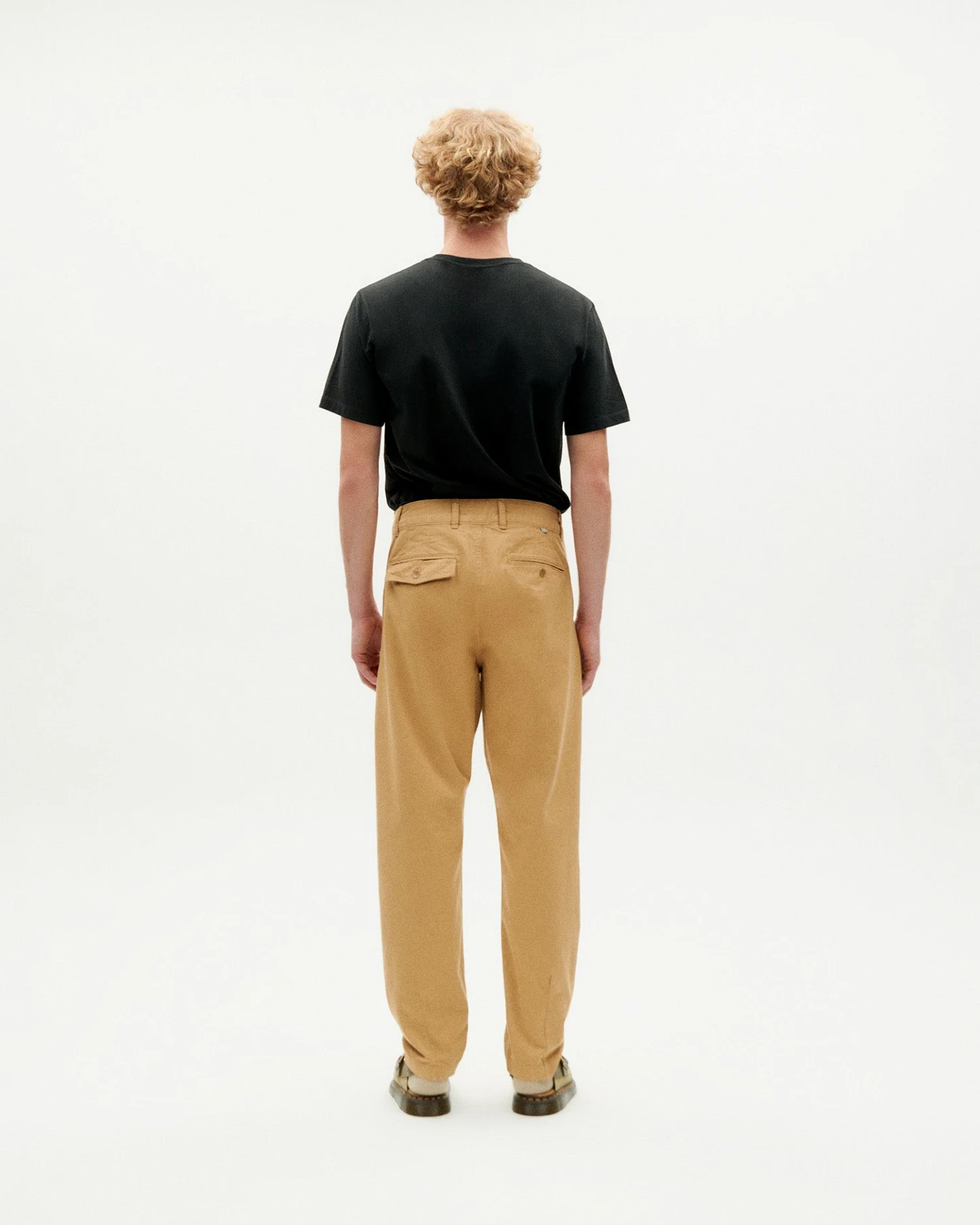 Thinking MU Herren vegan Hose Wotan Kamelgelb – Ansicht 2