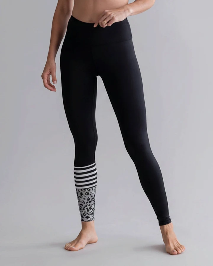 Hey Honey Surf Style Leggings Mono Leo - Stone