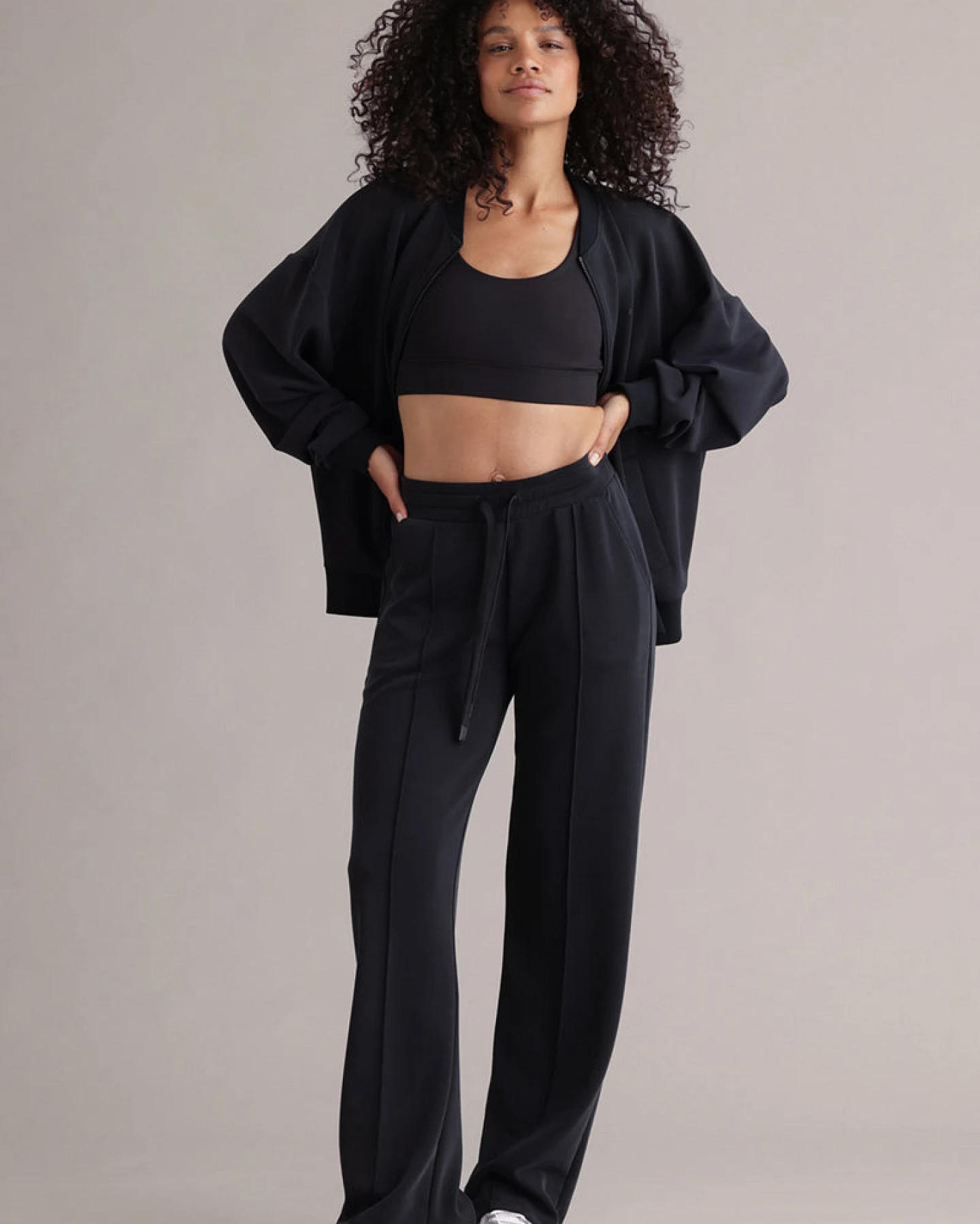 Hey Honey Lux Trackpants - Black L – Ansicht 11