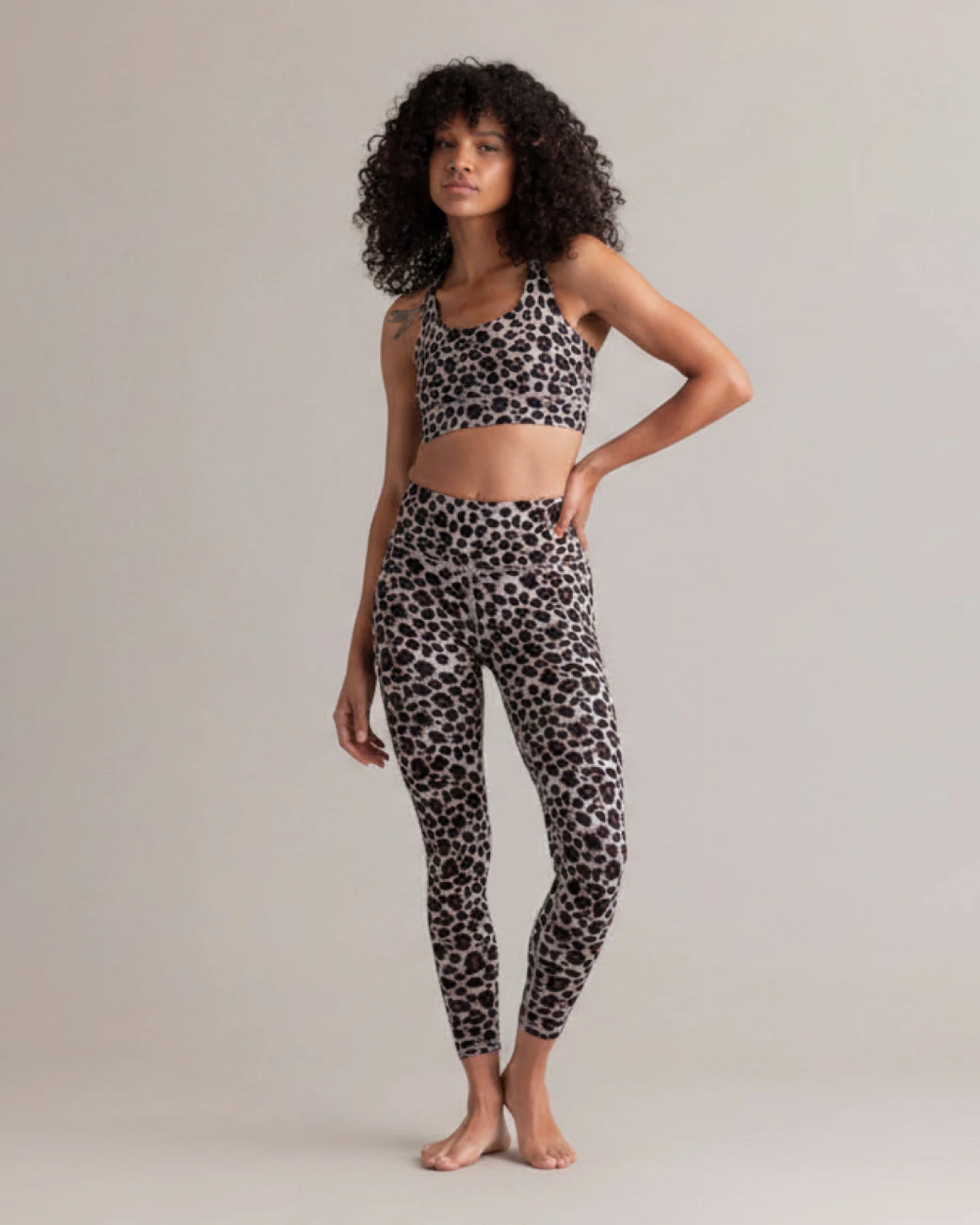 Hey Honey Leggings Cropped Leo Shadow – Ansicht 3