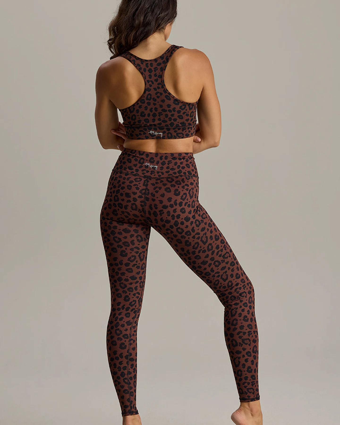 Hey Honey Leggings Leo Chocolate XL – Ansicht 4