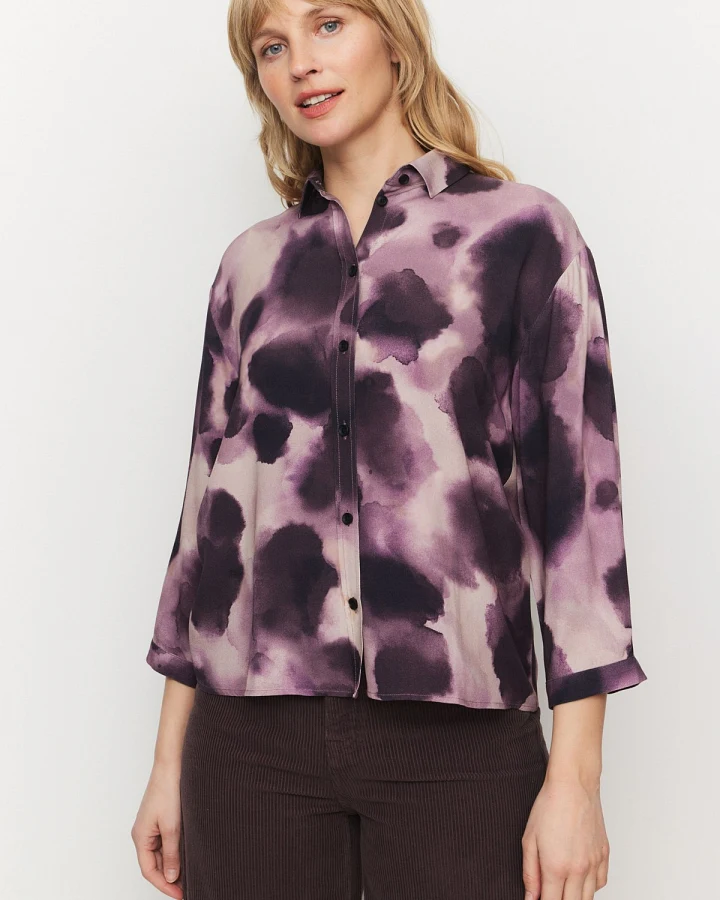 Produktseite: Bluse Cypress Waterfall Lila
