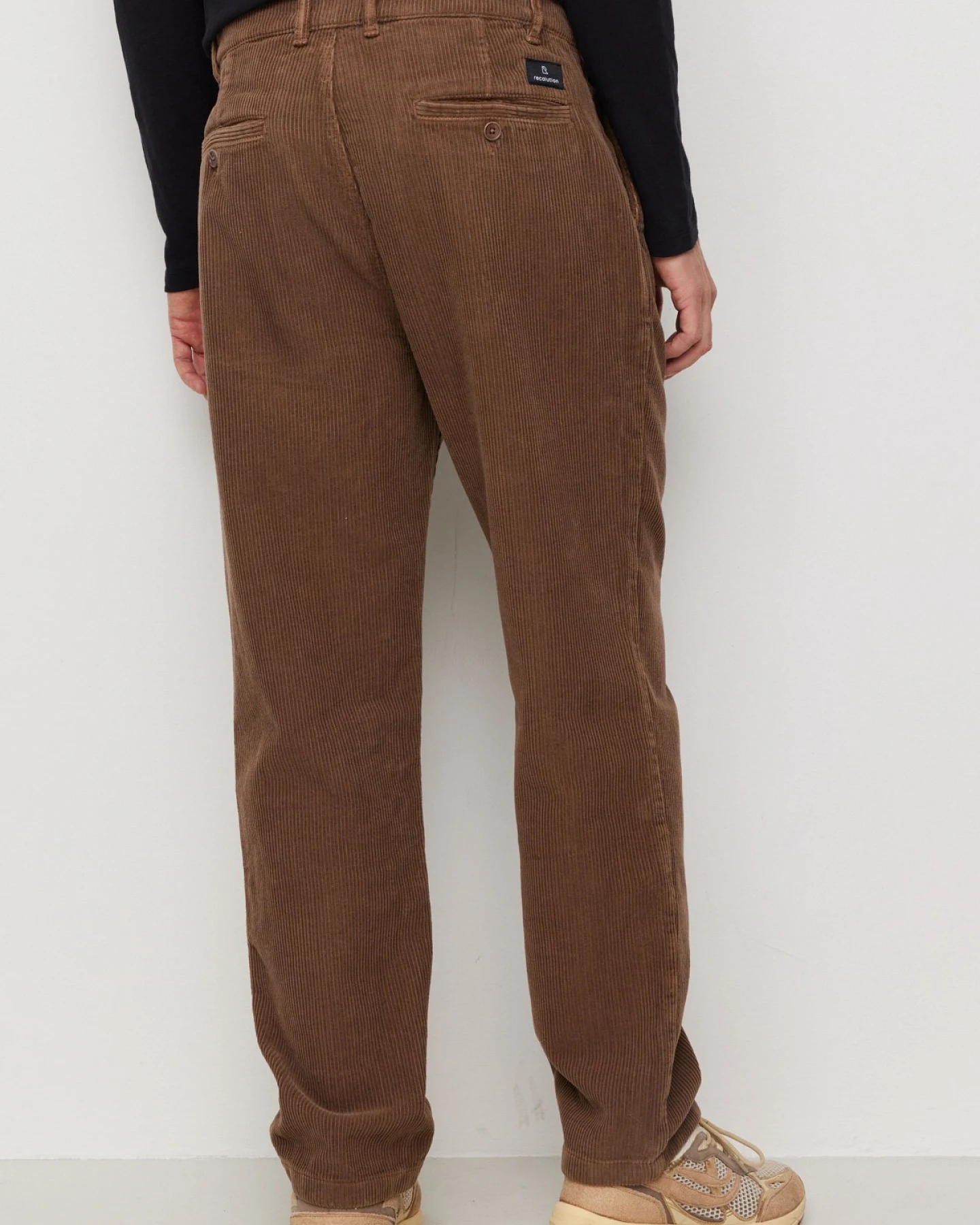 Hose Oak Corduroy Braun – Ansicht 2