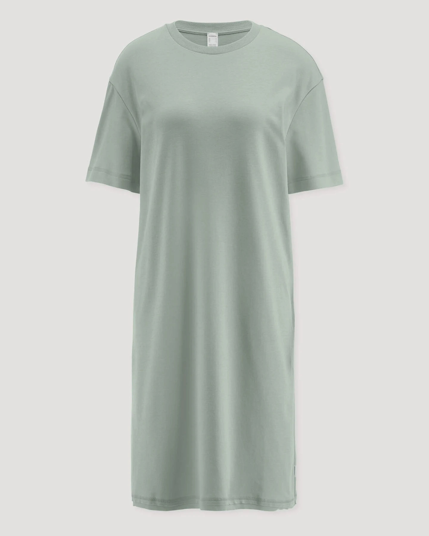 hessnatur Damen Nachthemd PURE COTTON aus Bio-Baumwolle - grün - Größe 34 – Ansicht 4