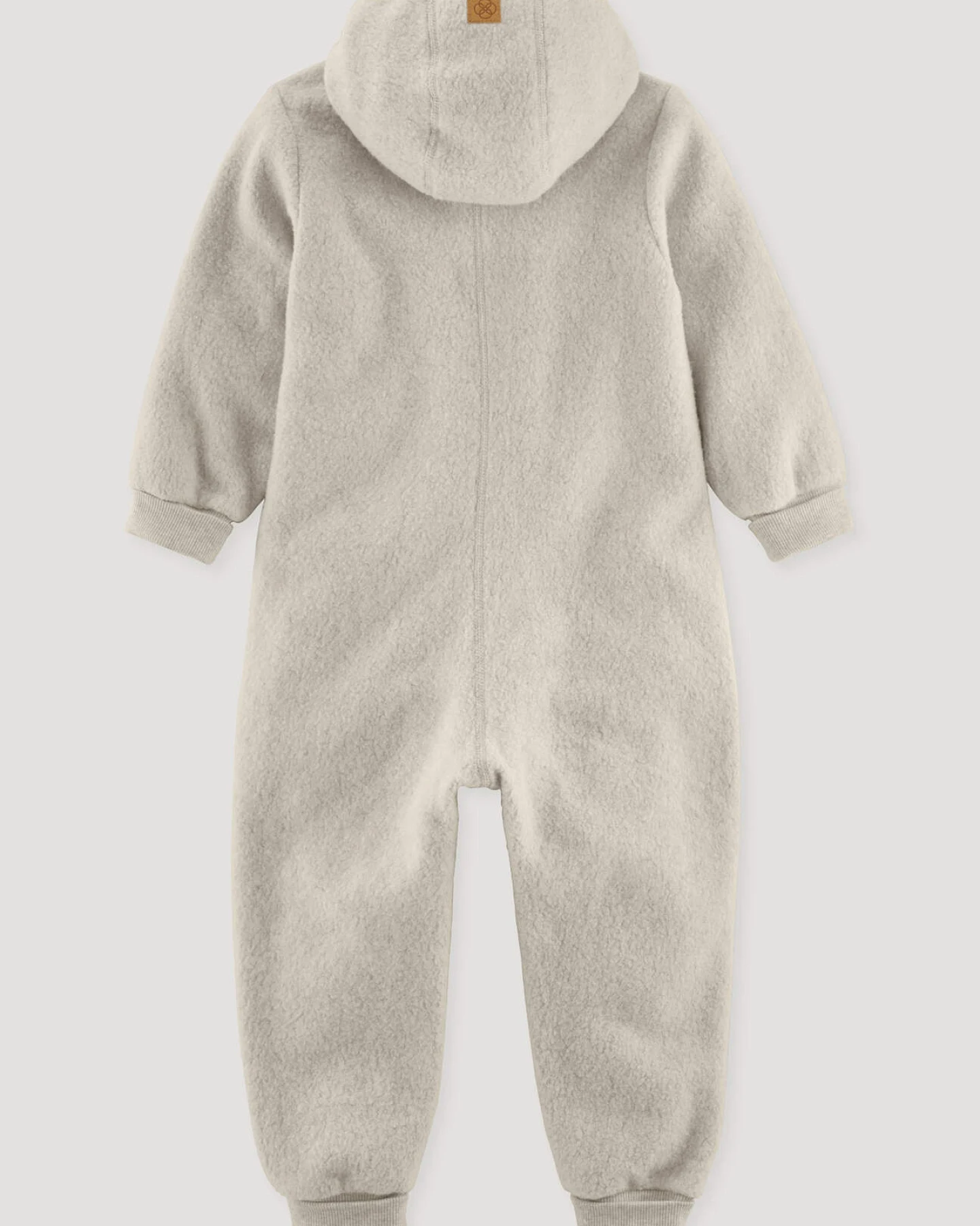 hessnatur Baby Fleece Overall DIE MAUS aus Bio-Baumwolle - beige - Größe 74/80 – Ansicht 4