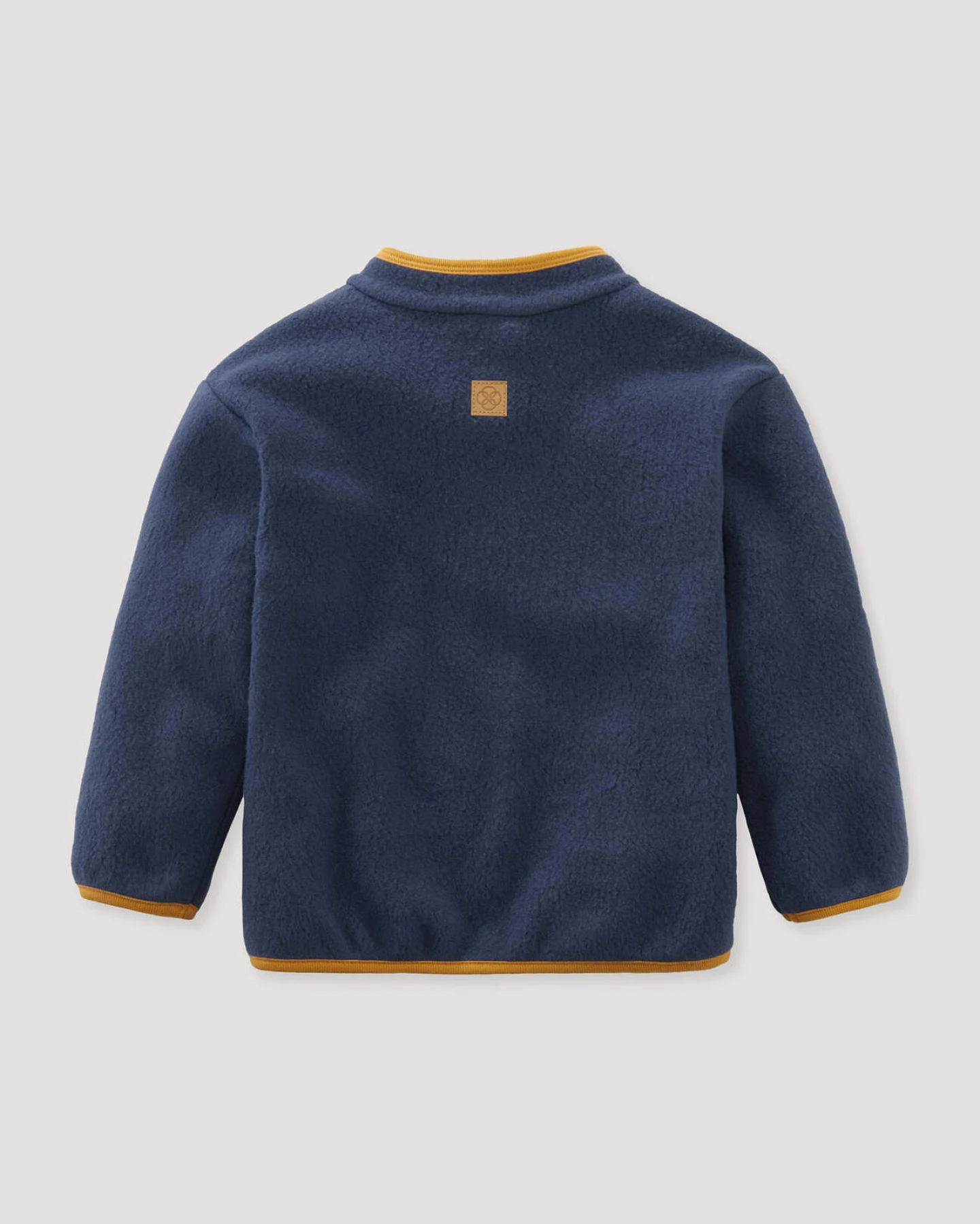 hessnatur Baby Fleece Troyer DIE MAUS aus Bio-Baumwolle - blau - Größe 98/104 – Ansicht 2